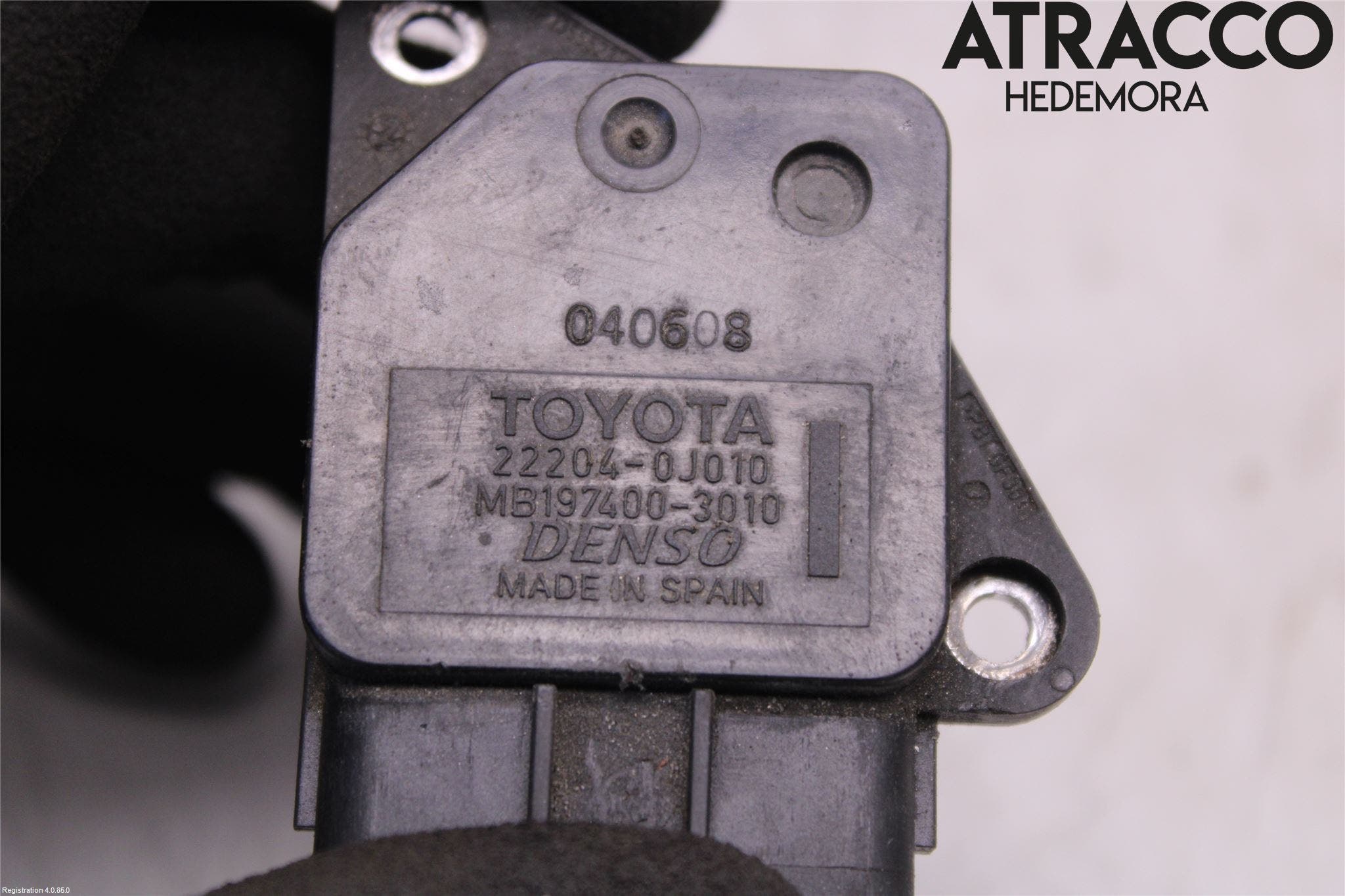 Toyota AVENSIS 03-06 Injluftmassamätare