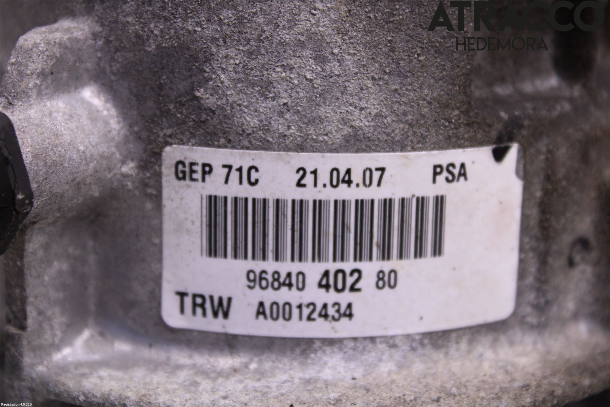 Citroen C4 PICASSO 06-13 Styrservo Pump Elektrisk