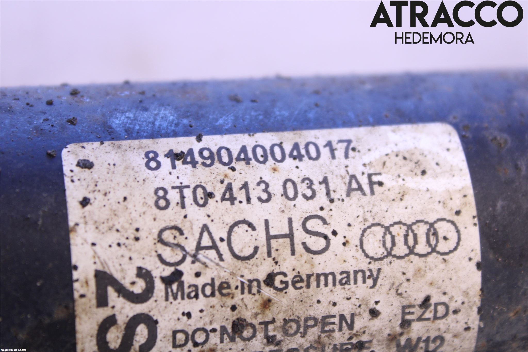 Audi A5 07-16 Fjäderben Fram Höger
