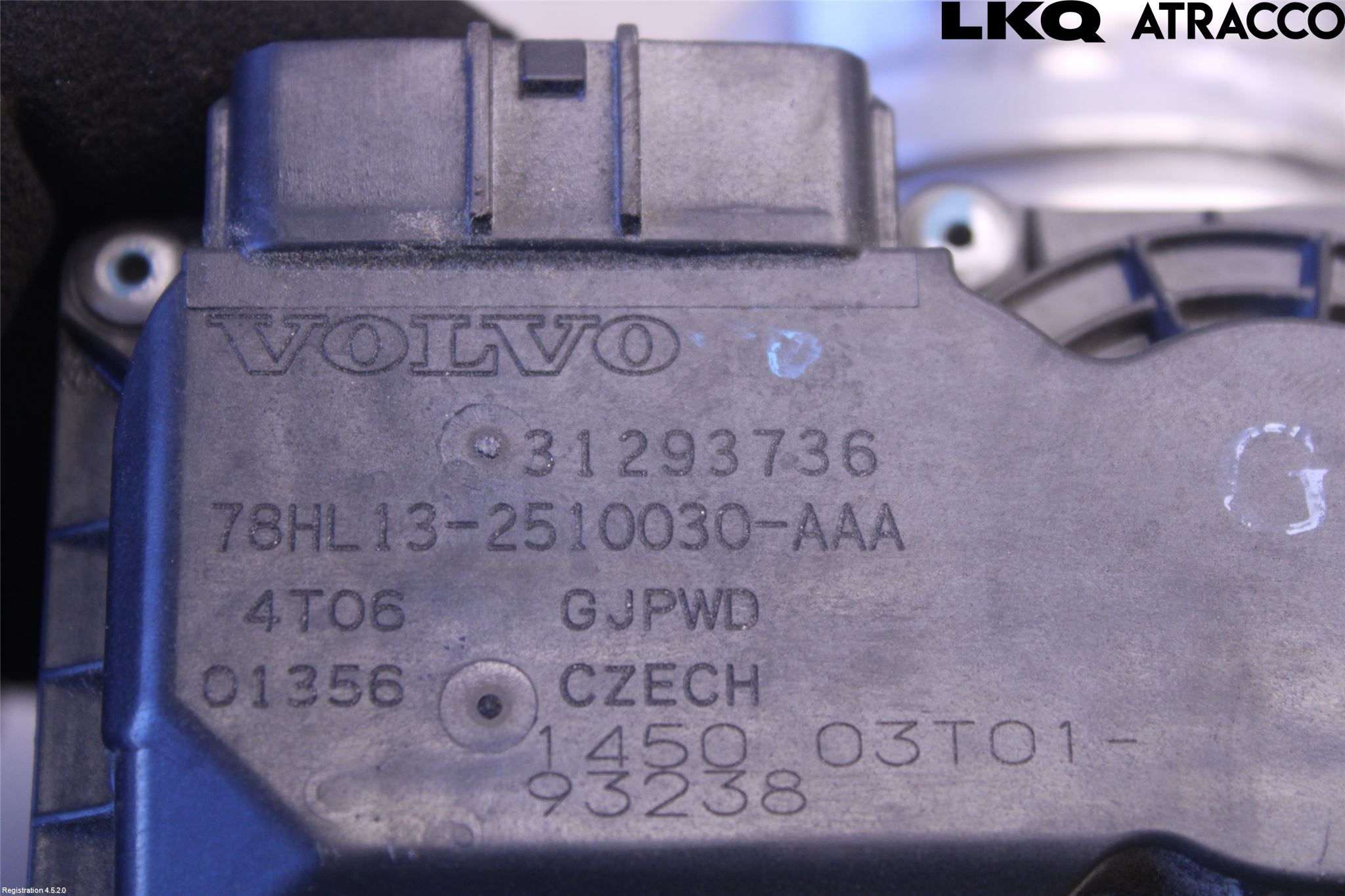 Volvo V40 12-19 Injspjällhus