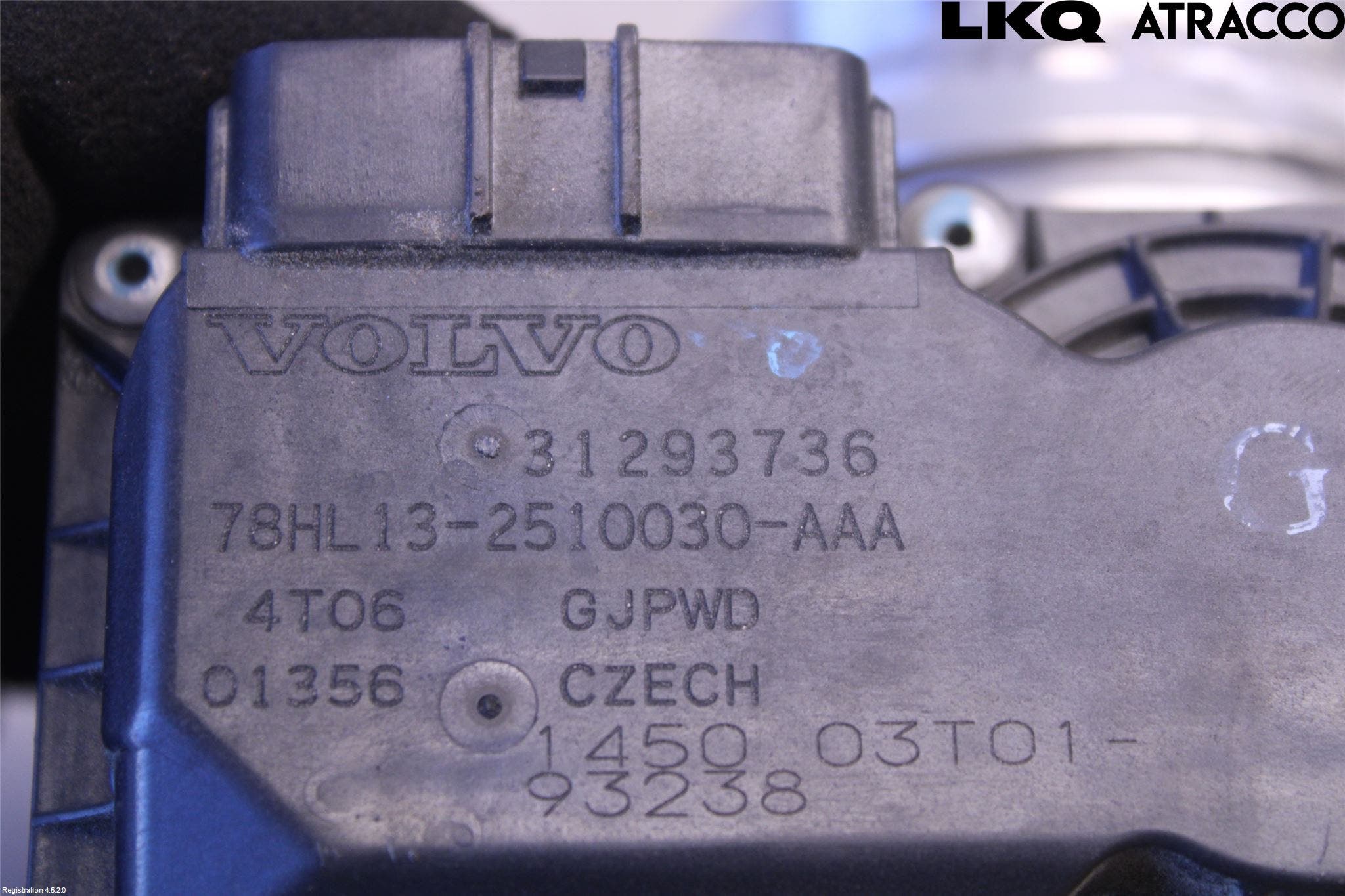 Volvo V40 12-19 Injspjällhus