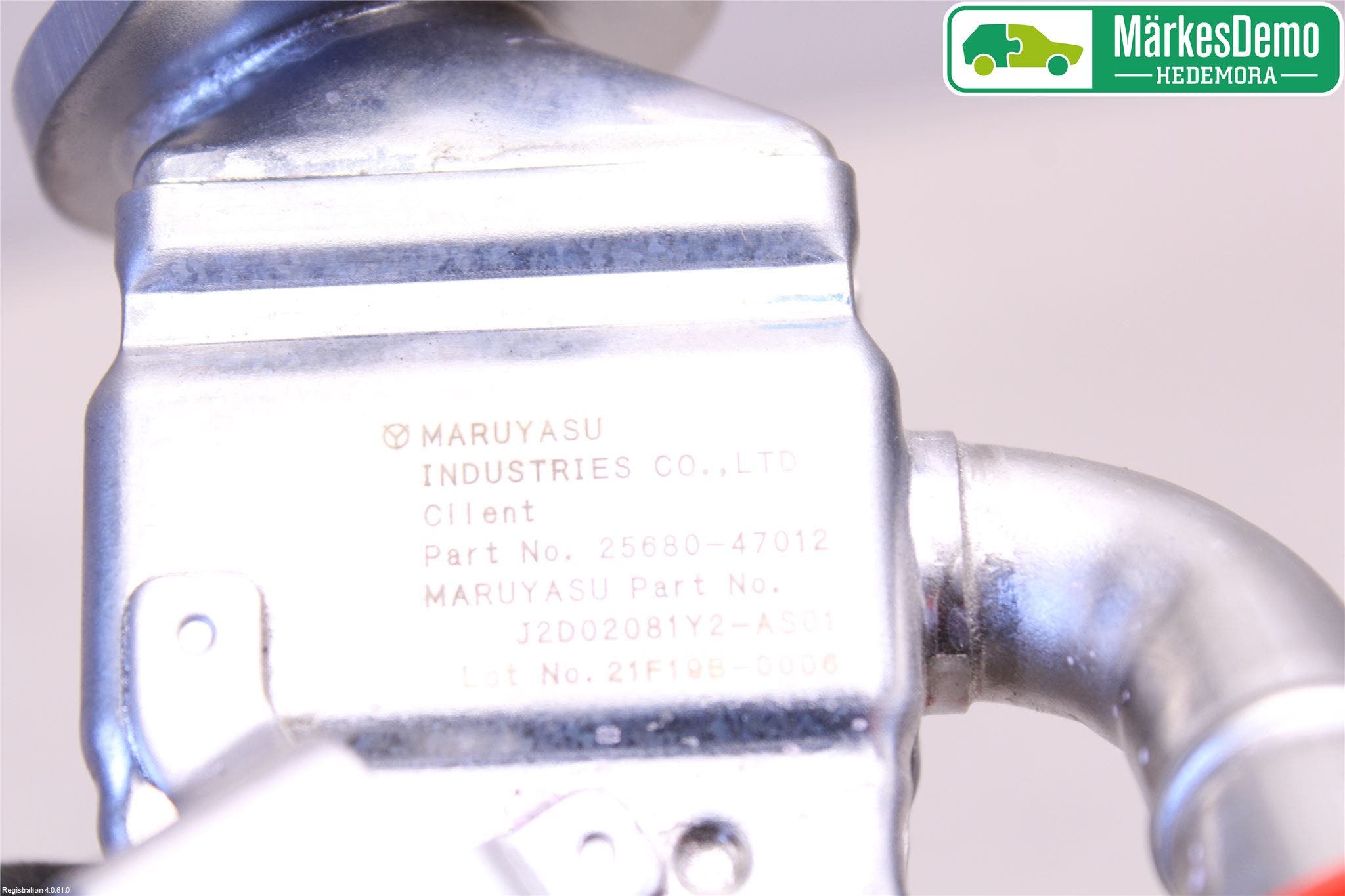 Toyota YARIS XP130 15-20 Avgaskylare