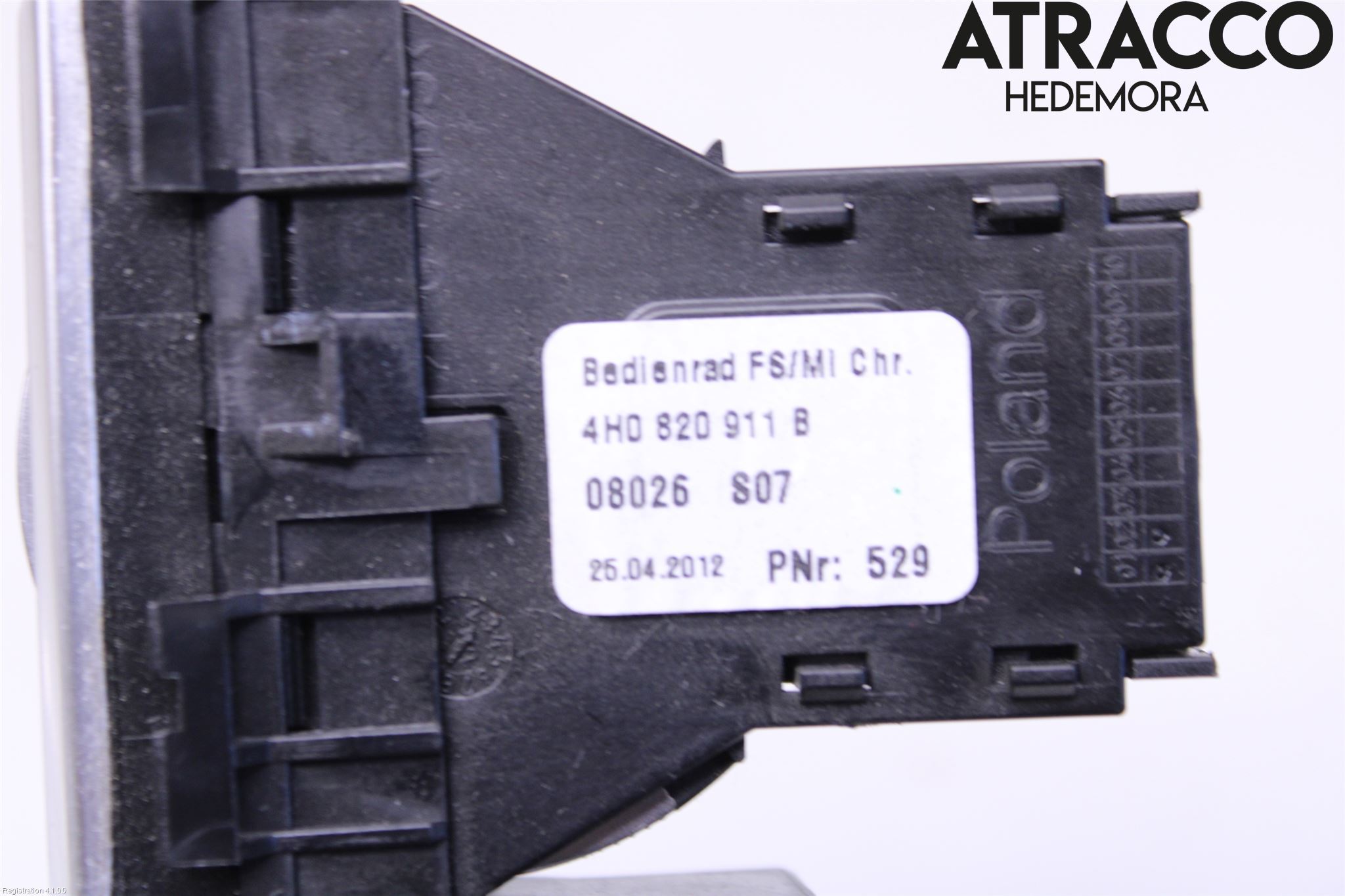 Audi A8/S8 4H 10-17 Strömställare Varnings