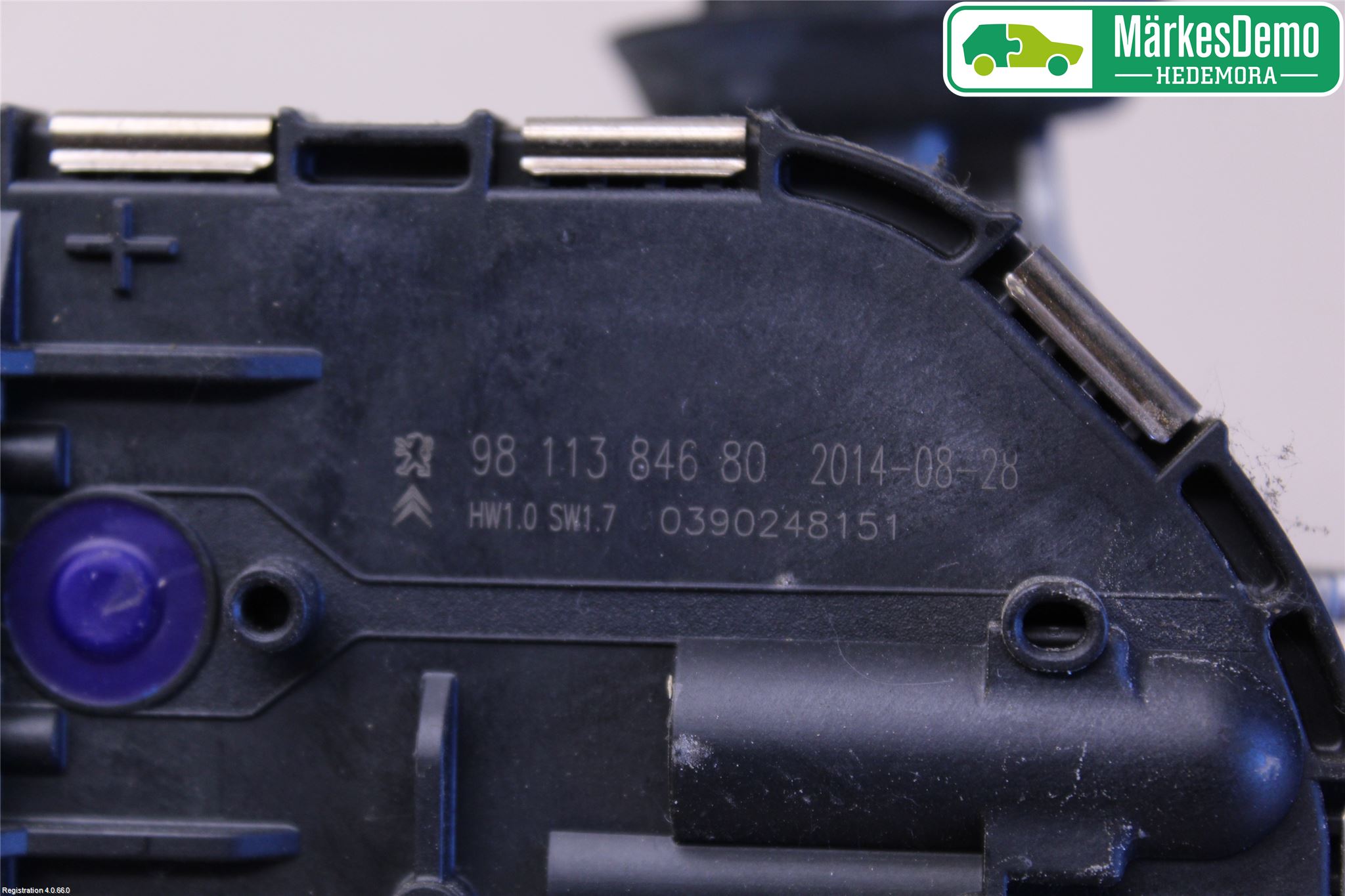 Citroen C4 GRAND PICASSO 14-18 Torkarmotor Vindruta