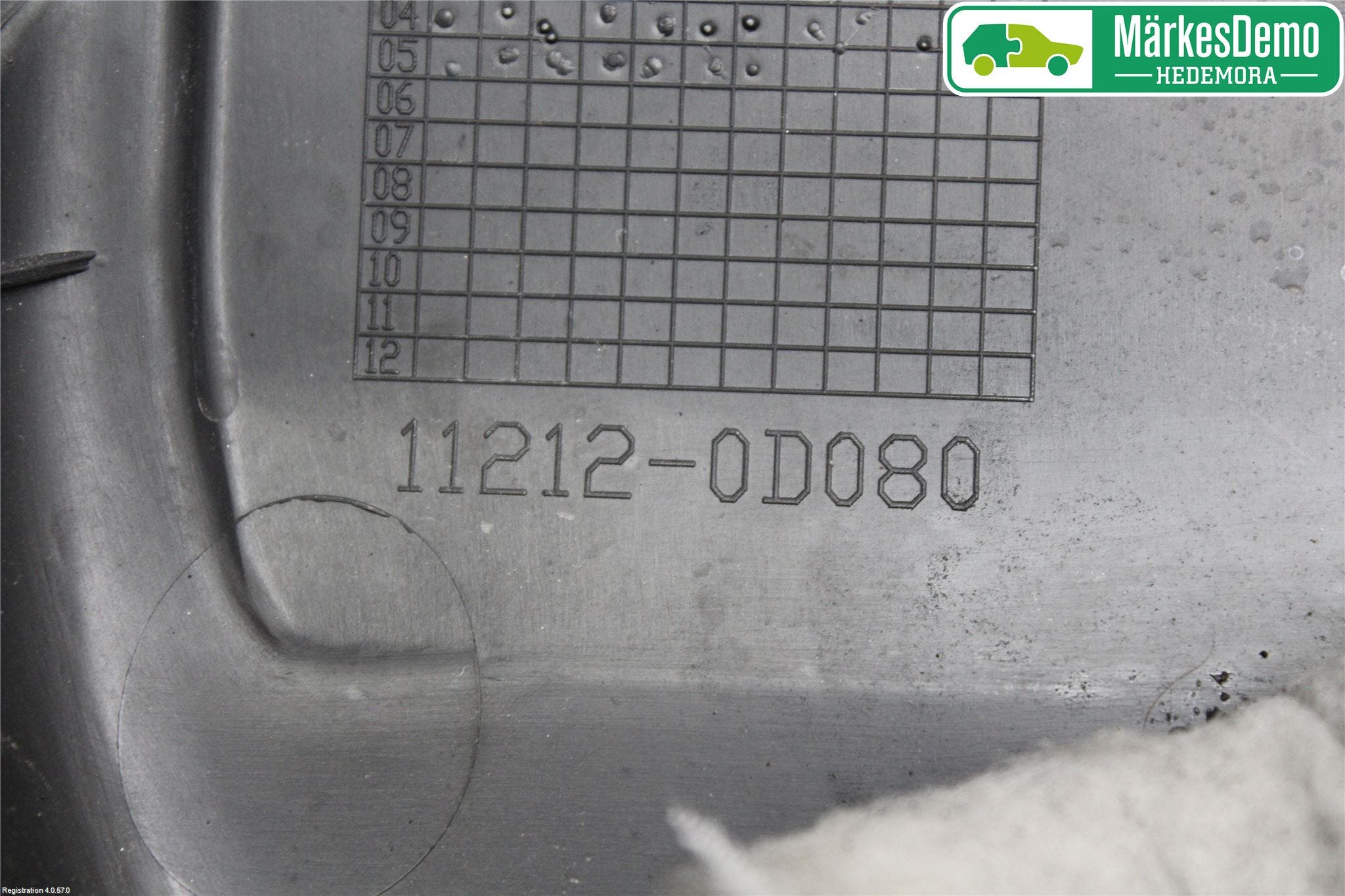 Toyota COROLLA VERSO 04-07 Motorkåpa