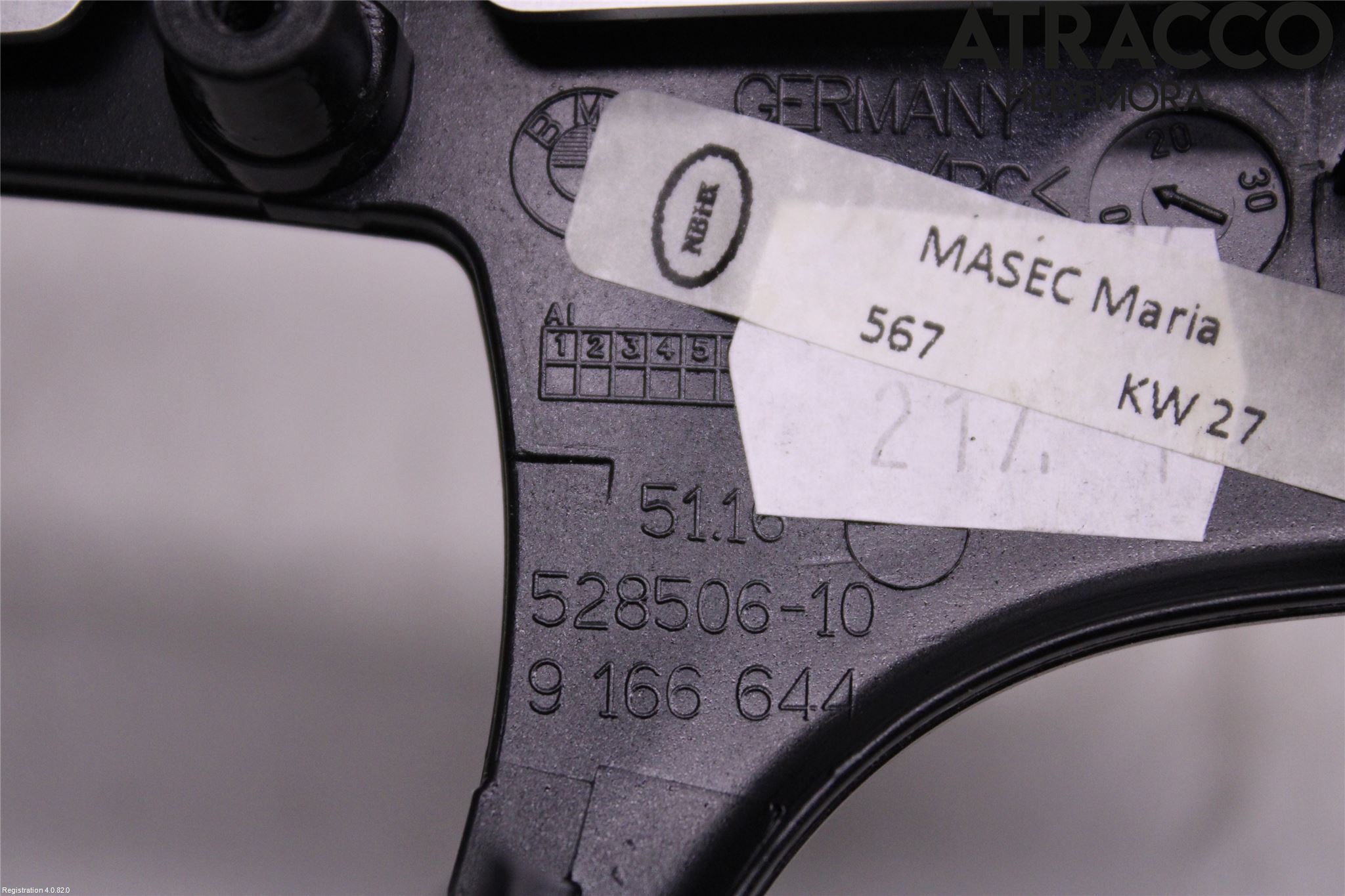 BMW 5 F10/F11/F18 09-17 Instrumentbräda Inlägg-Dekorlist