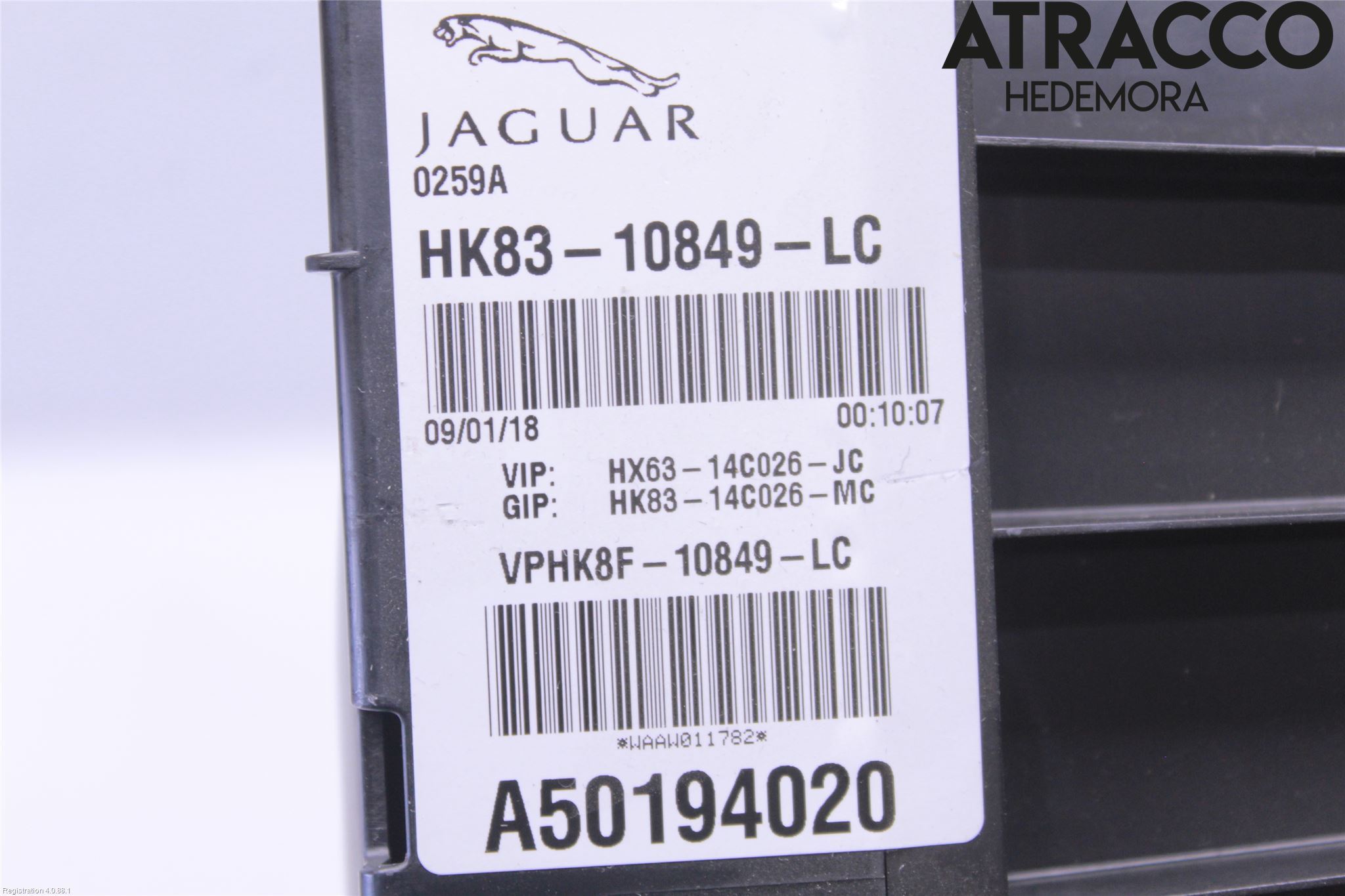 Jaguar F-PACE Instrument Komb