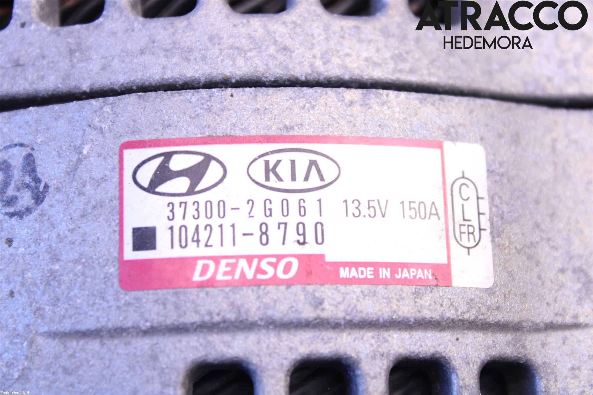 Kia OPTIMA 16-20 Generator