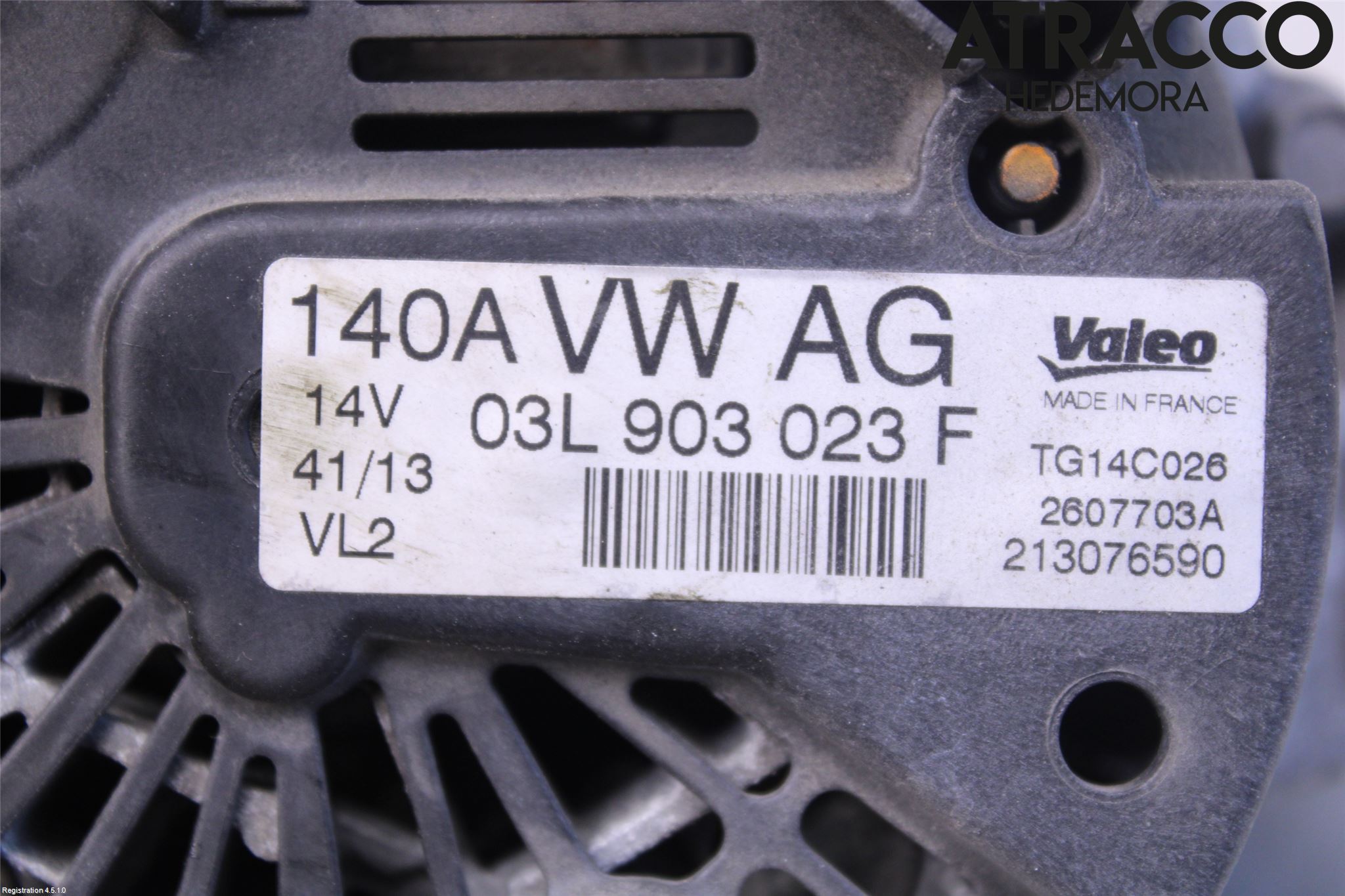 Volkswagen VW POLO 10-17 Generator
