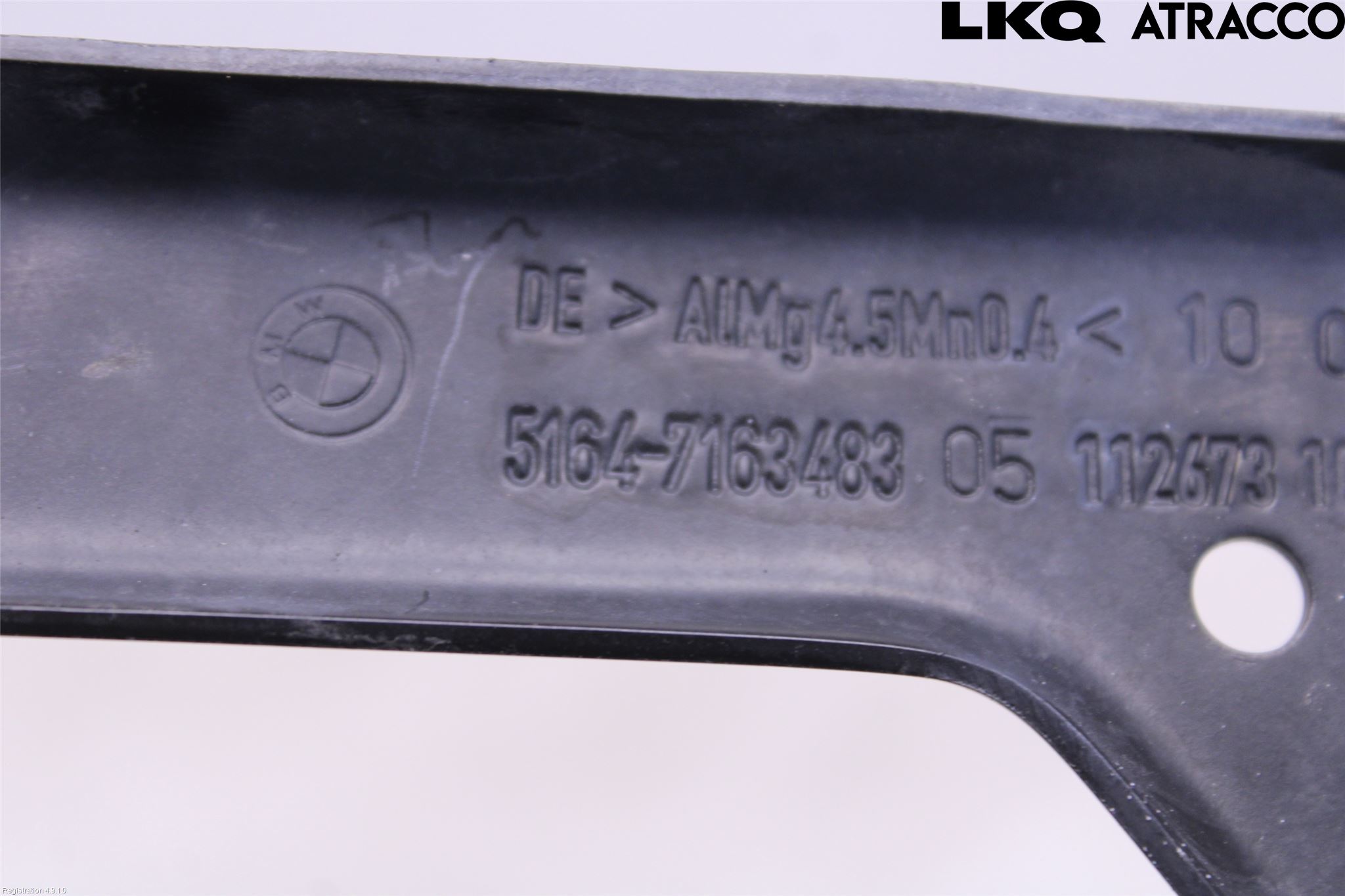 BMW 5 E60/61 Sed/Tou 02-10 Stötfångarbärjärn Fram