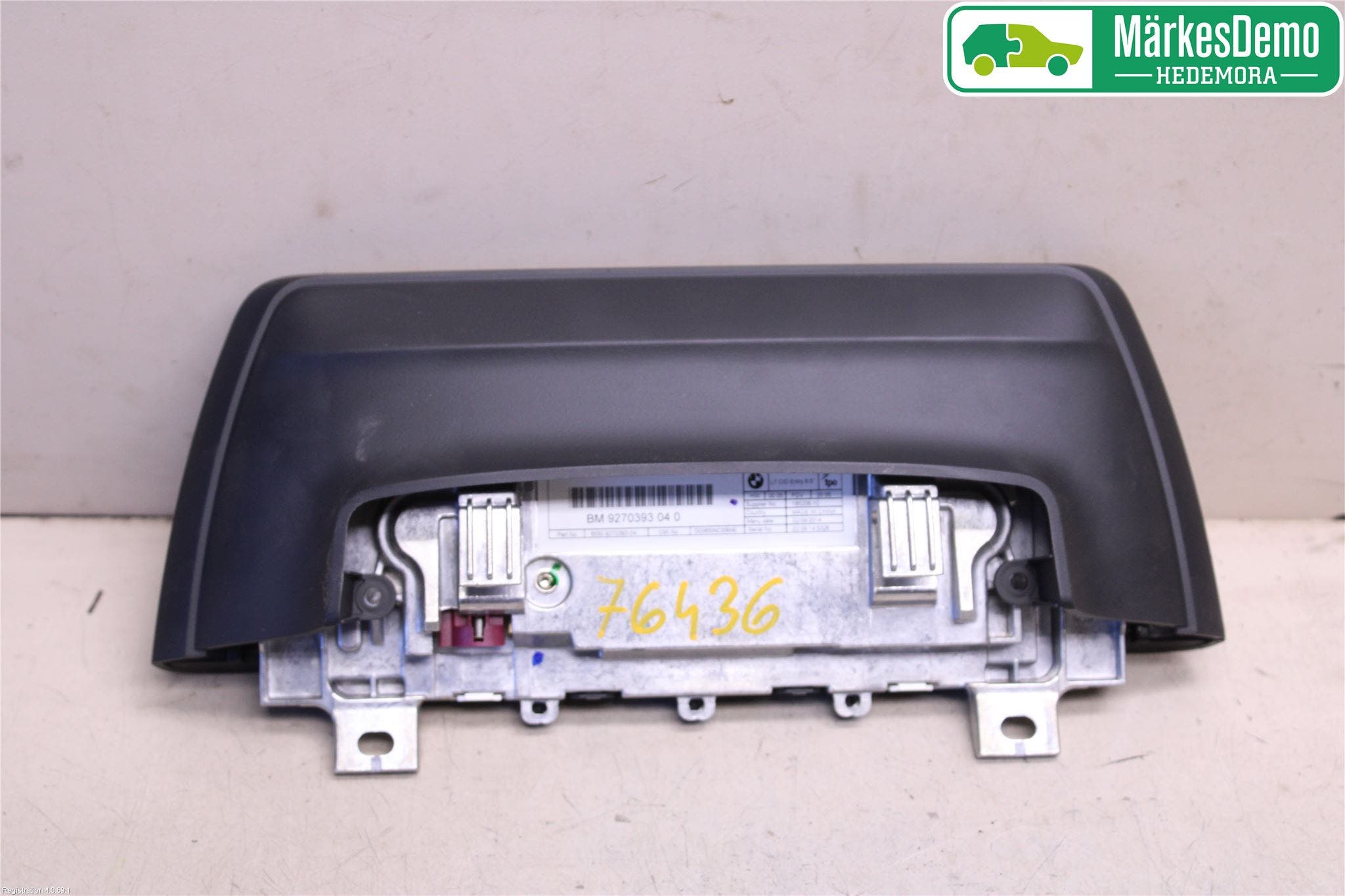 BMW 3 F30/F31/F80 12-19 Cd Radio - Multimediapanel