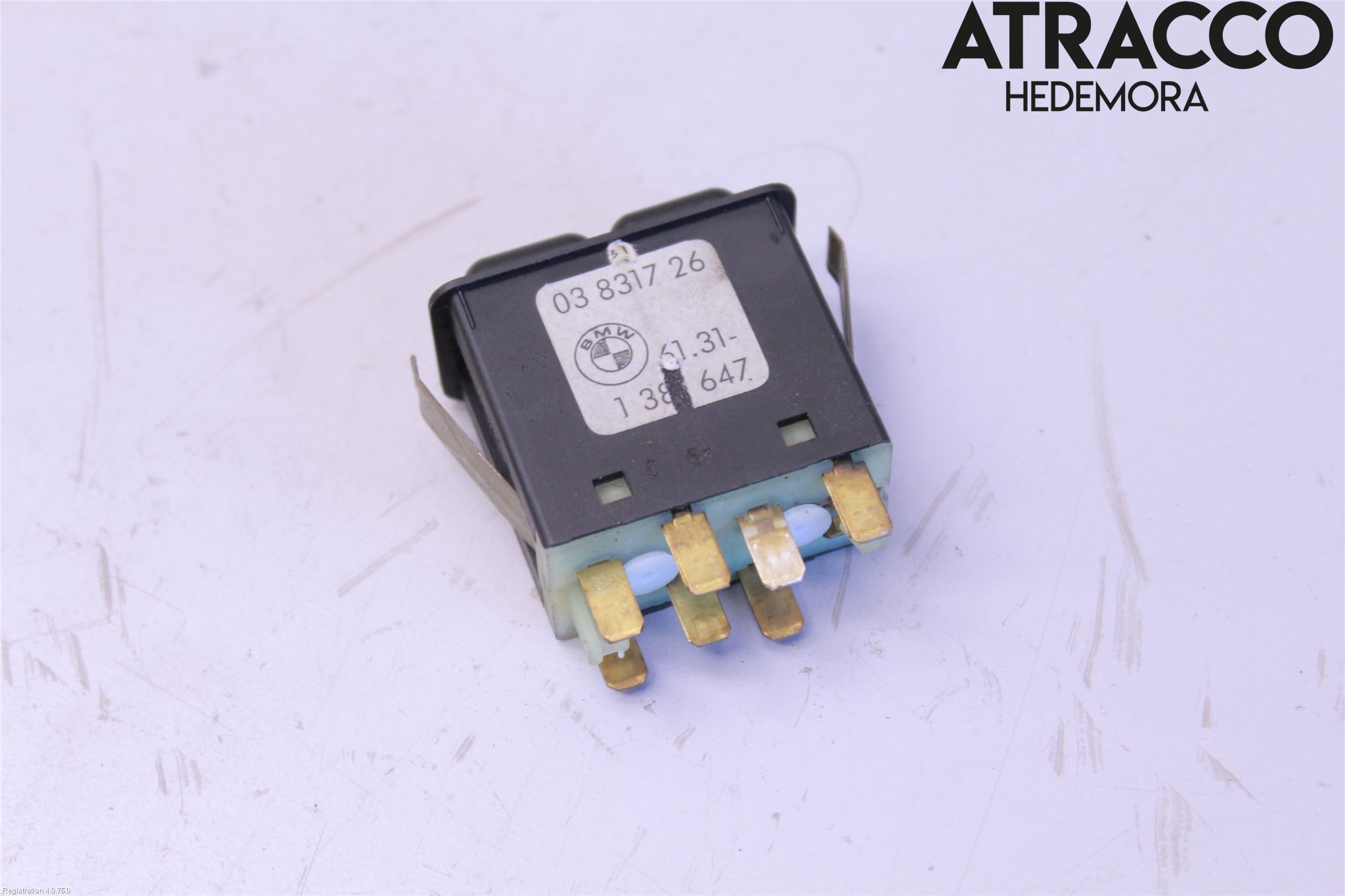 BMW 3 E30 83-94 Strömställare Tork-Spol Bakruta