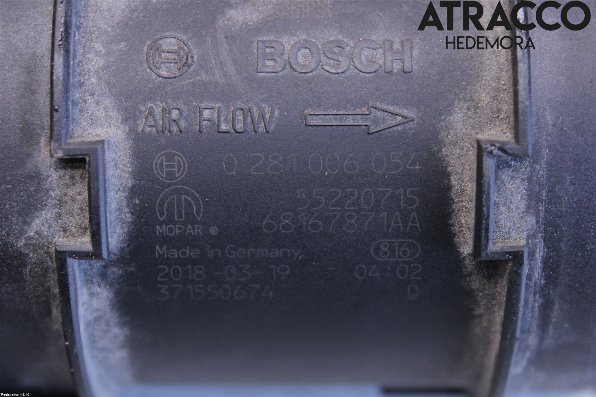 Opel COMBO D 12-18 Injluftmassamätare