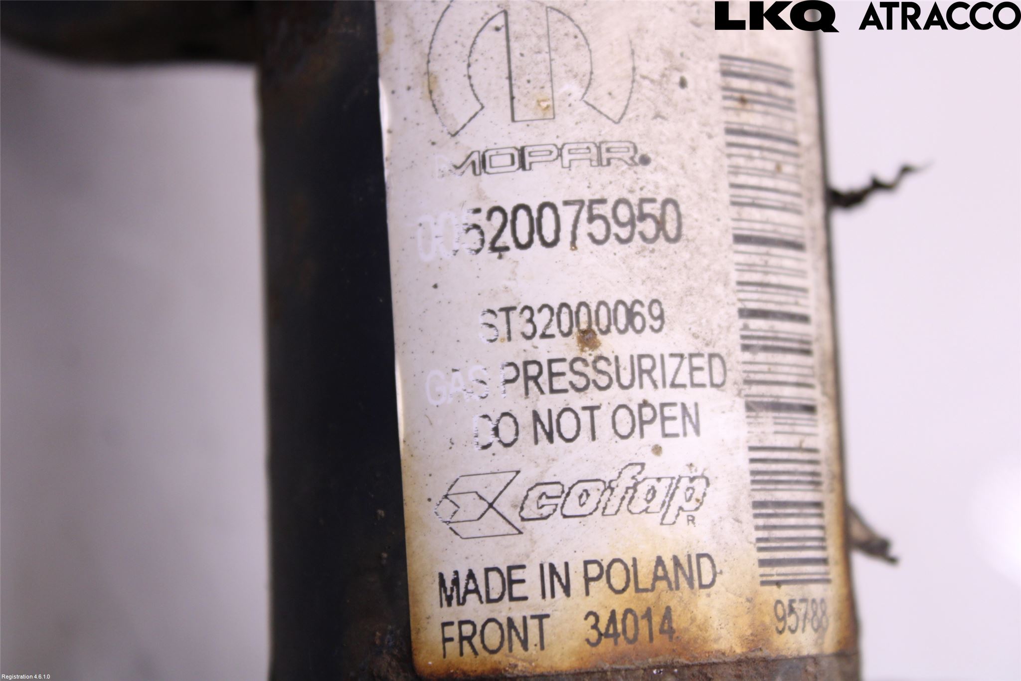 Jeep RENEGADE Fjäderben Fram Vänster