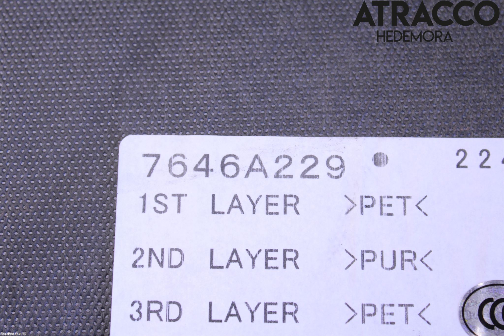 Mitsubishi ASX 10-22 Bagage Golv