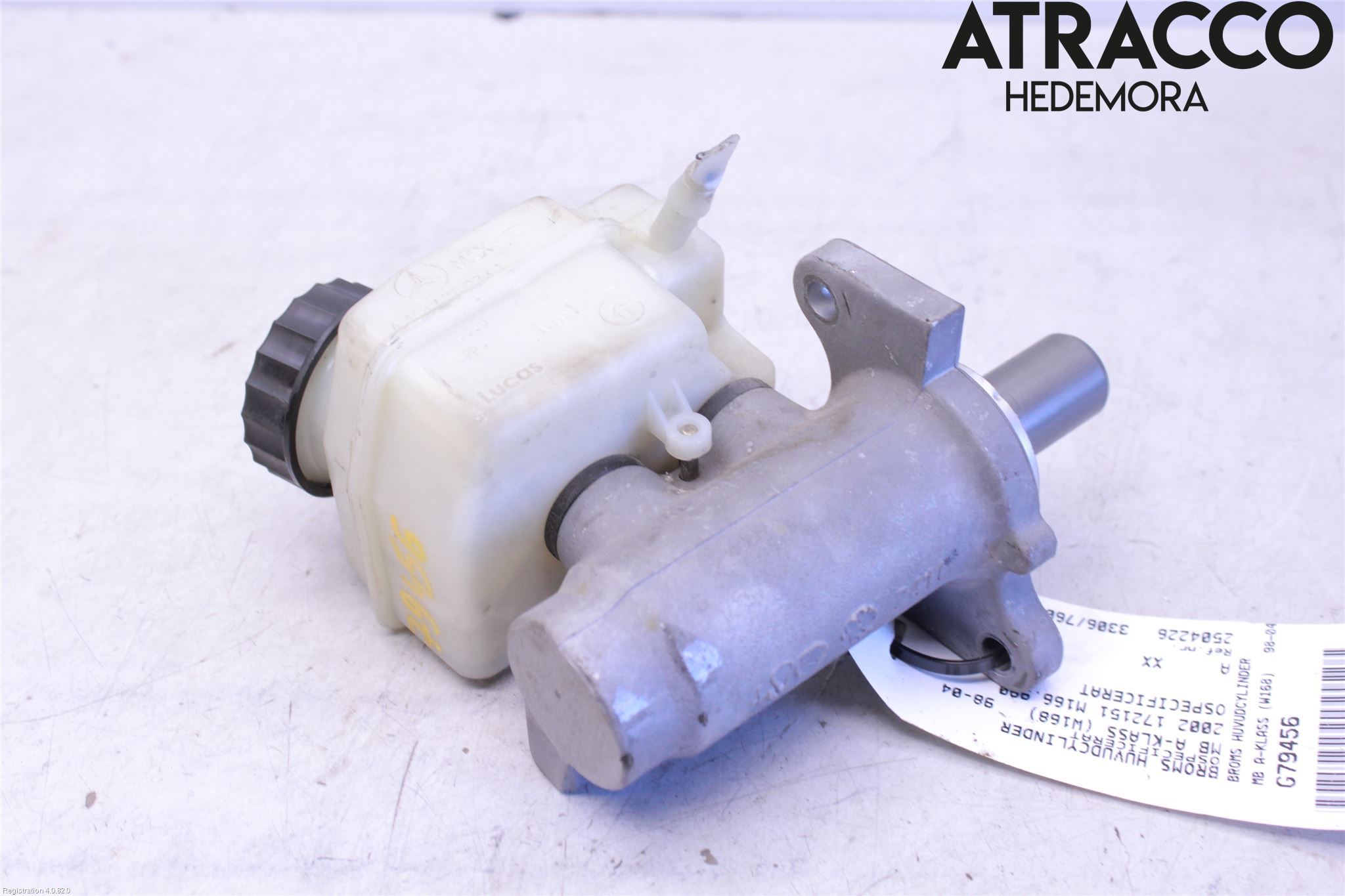 Mercedes-Benz MB A-KLASS (W168) 98-04 Broms Huvudcylinder