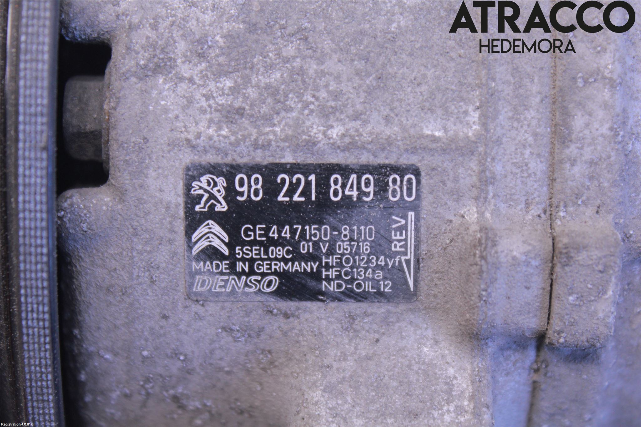 Peugeot 2008 13-20 Ac Kompressor