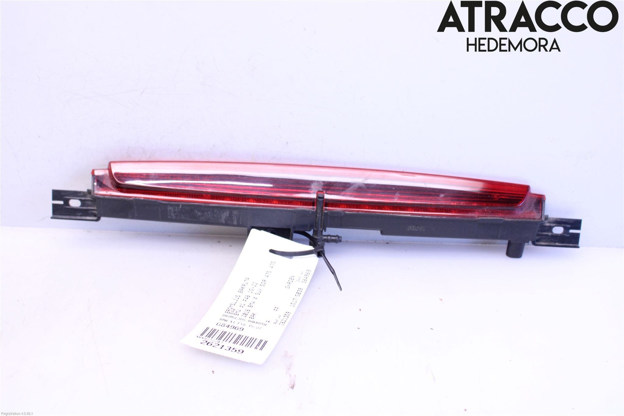 BMW X1 F48 15-22 Bromsljus Bakruta