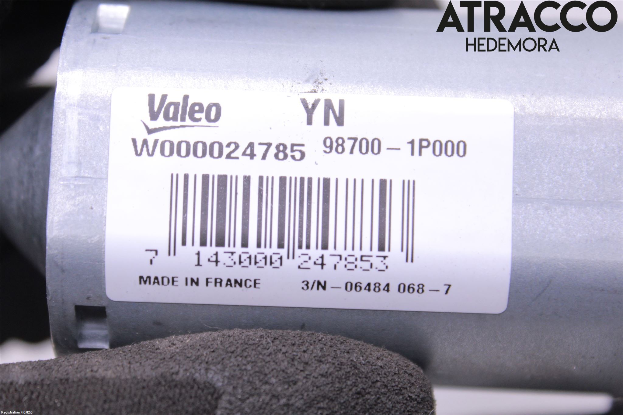 Kia VENGA 10-19 Torkarmotor Baklucka