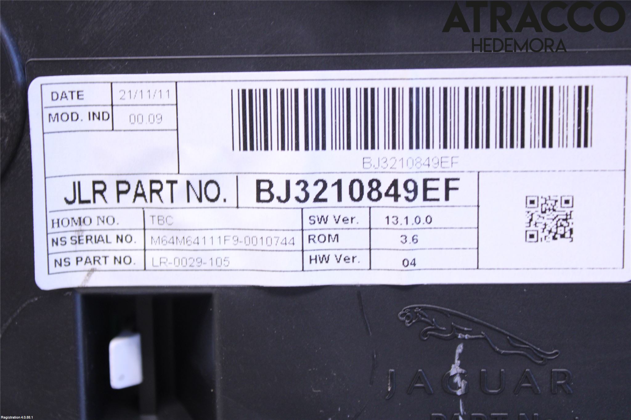 Landrover LAND ROVER RANGE ROVER EVOQUE (L538) 11-18 Instrument Komb