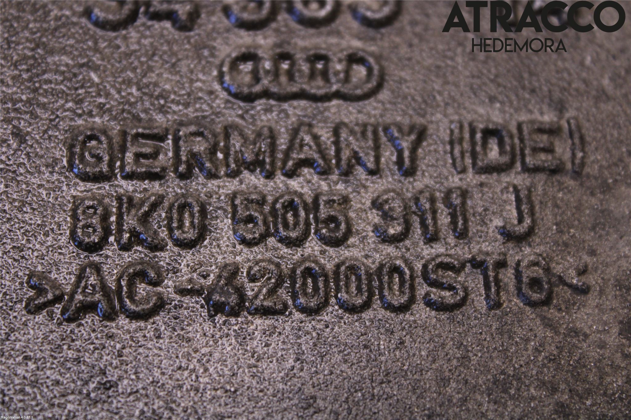 Audi A4/S4 08-11 Bärarm Bak Vänster