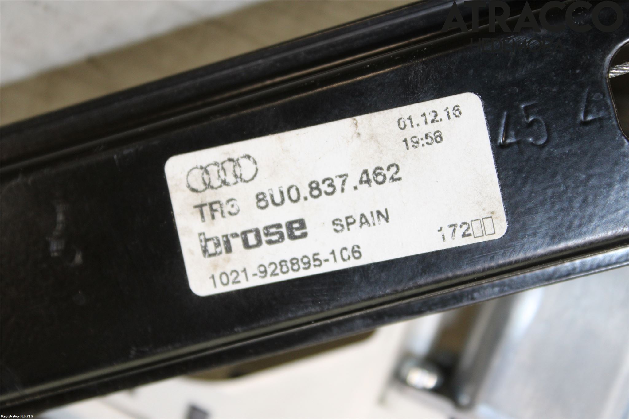 Audi Q3 8U 12-18 Fönsterhiss El Kompl