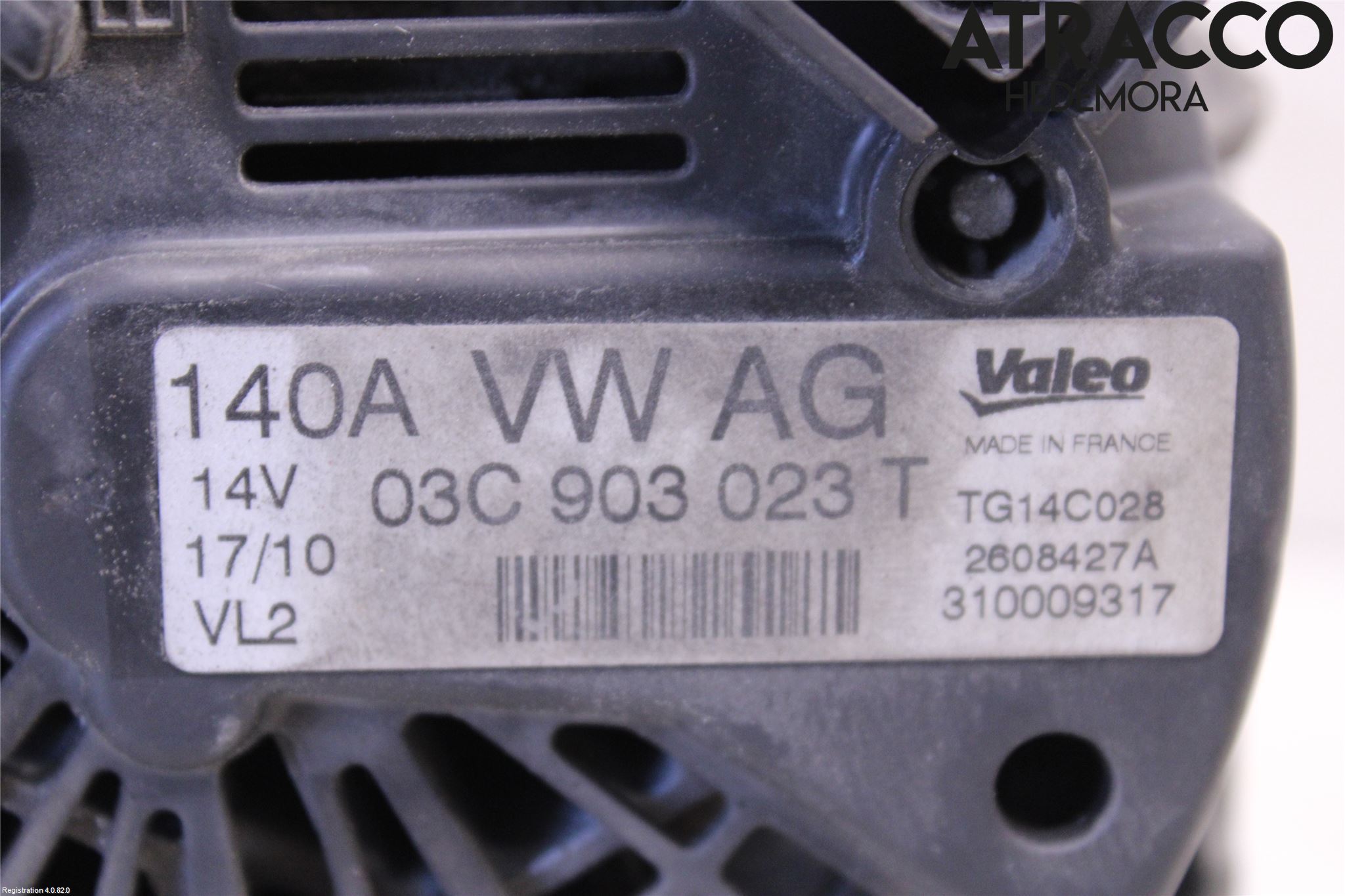 Audi A1/S1 11-18 Generator