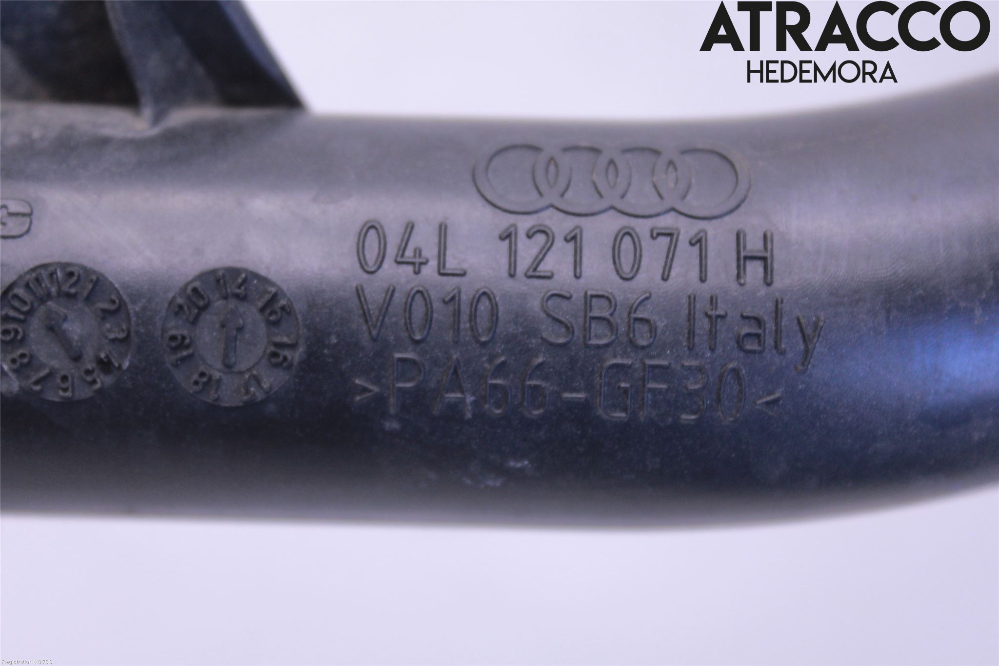 Audi A5 07-16 Kylarslang Fäst På Motor