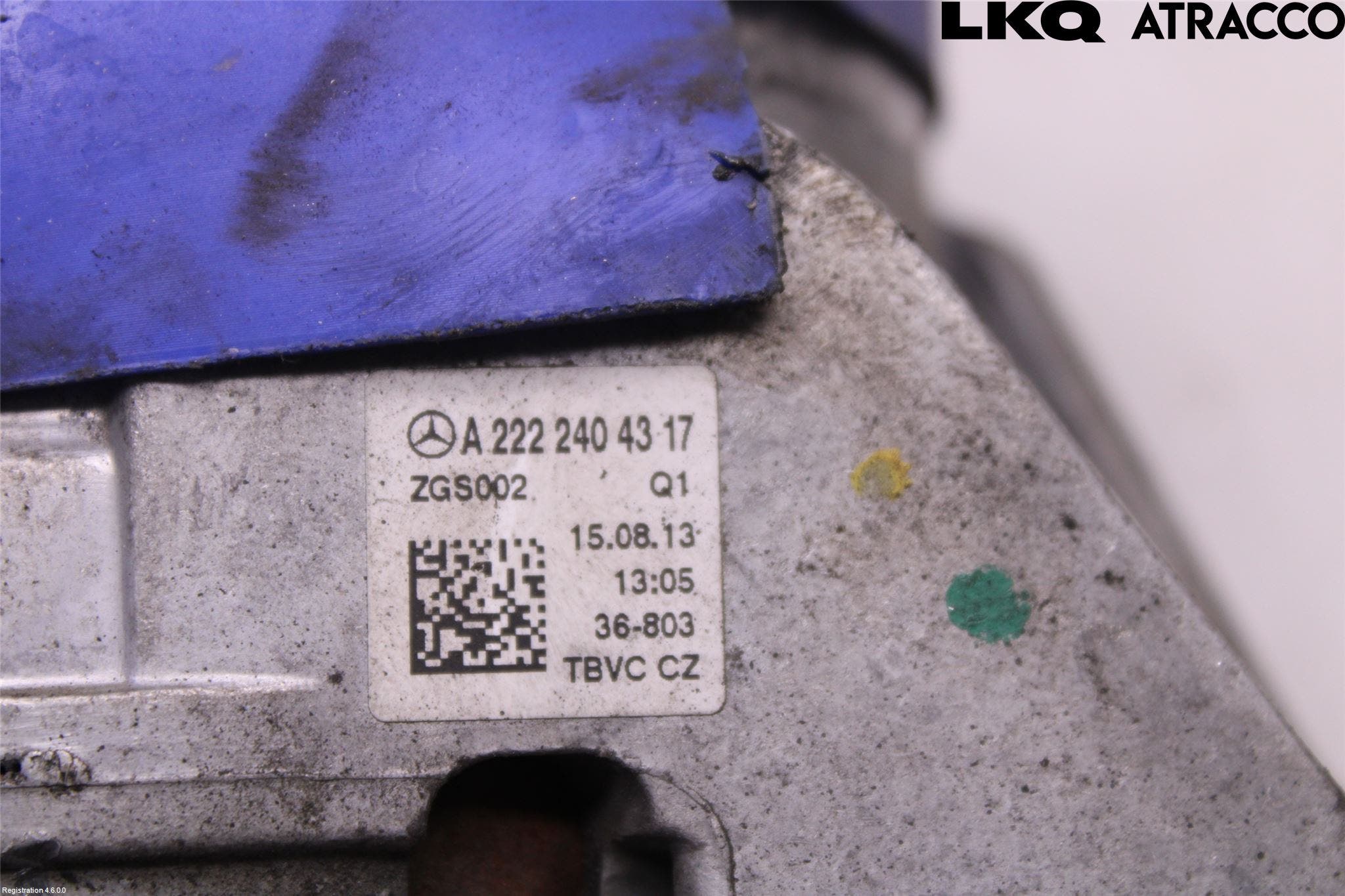 MB S-CLASS AMG (W221) Motorfäste