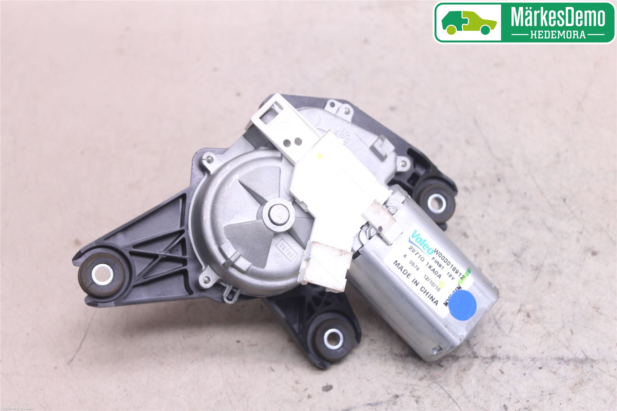 Nissan JUKE 10-14 Torkarmotor Baklucka
