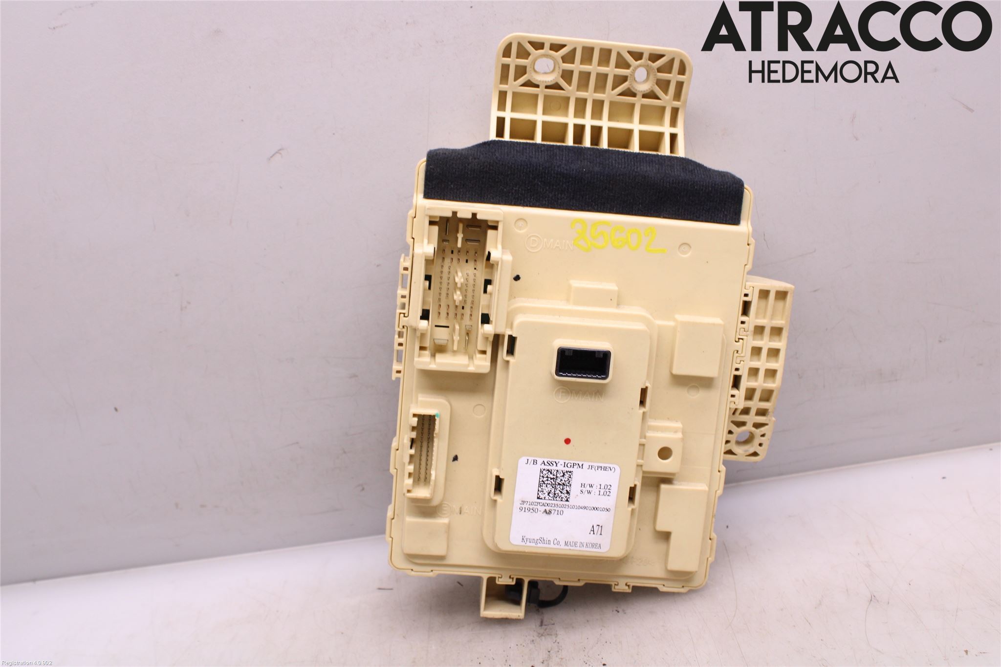 Kia OPTIMA 16-20 Säkringsdosa-Elcentral