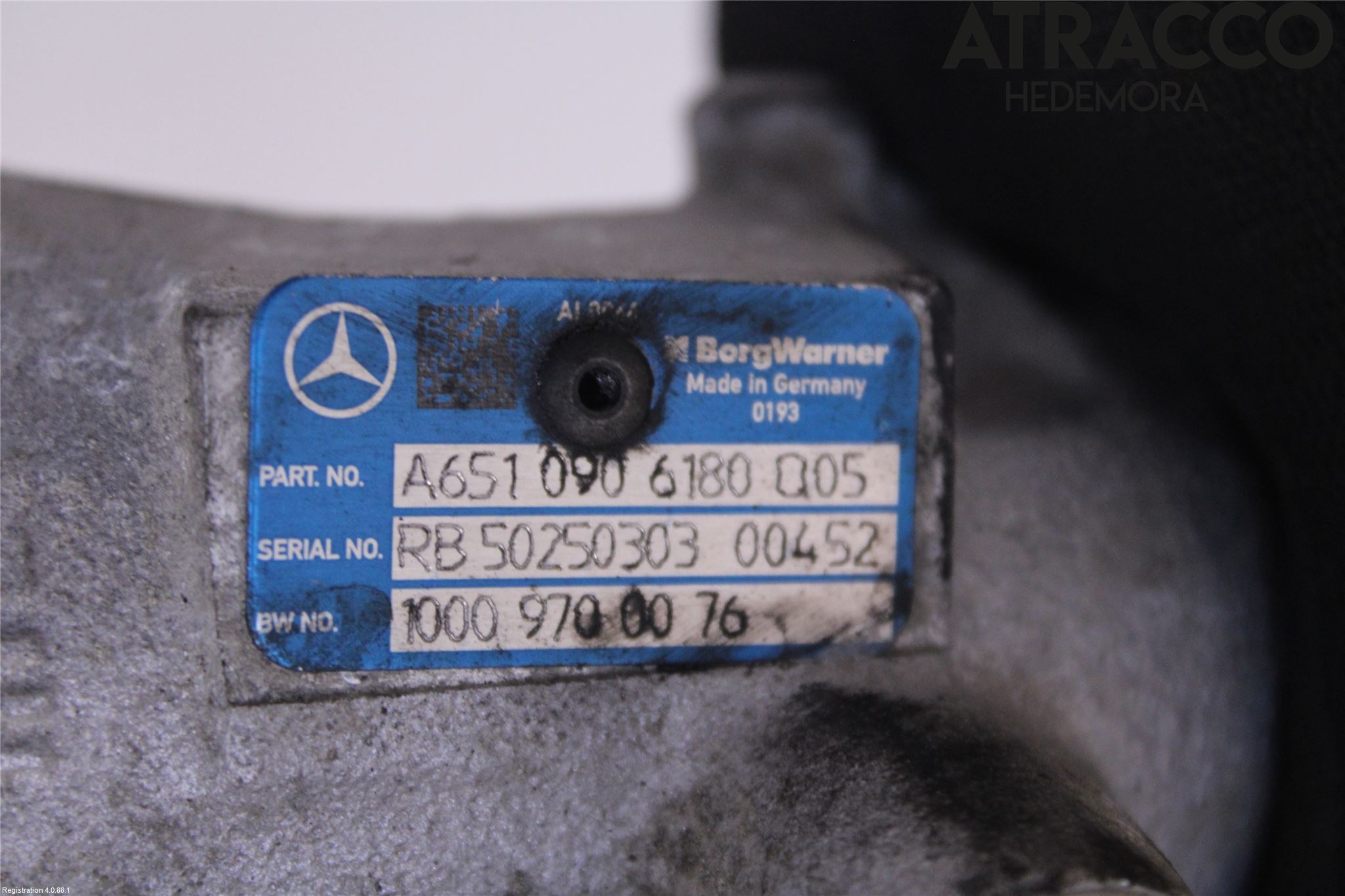 Mercedes-Benz MB E-KLASS (W212) 09-16 Turboaggregat