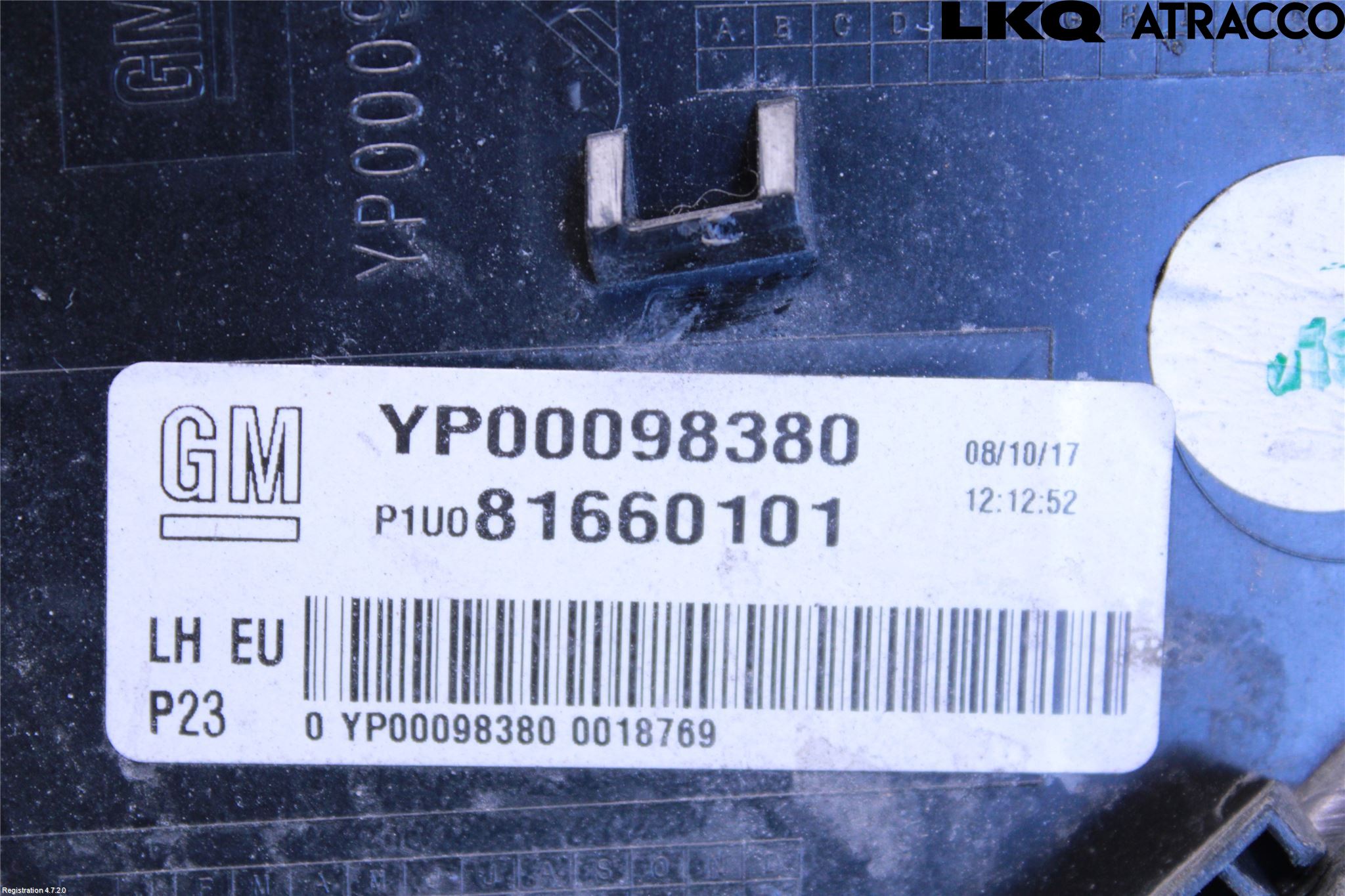 Opel GRANDLAND X 18- Bakljus Vänster