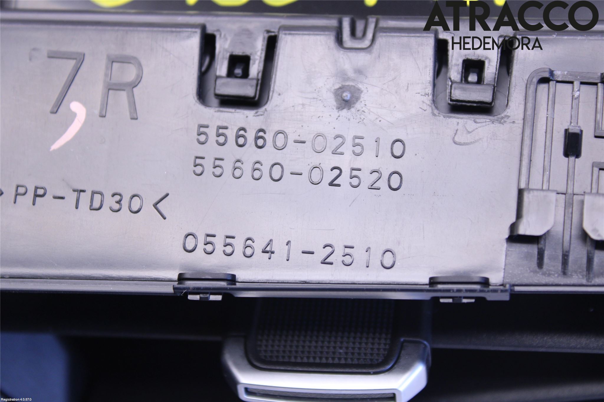 Toyota COROLLA 19- Defrosterkanal-Munstycke