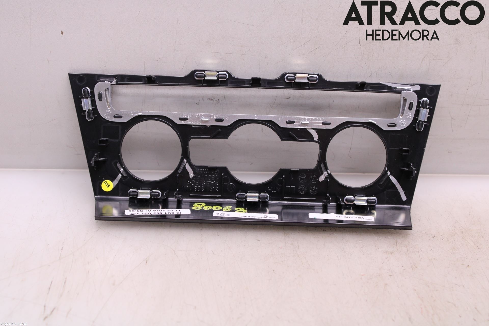 Volkswagen VW PASSAT 15-19 Instrumentsarg