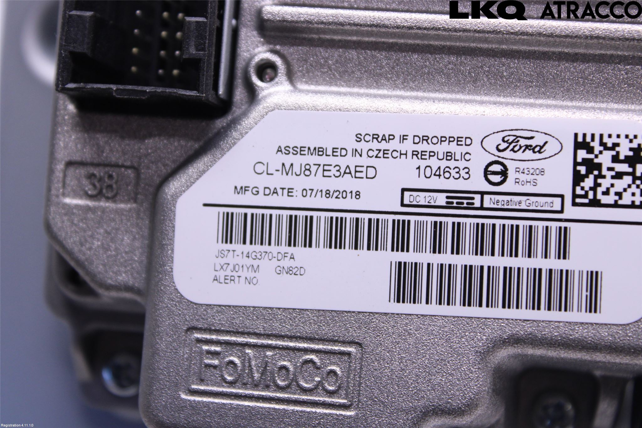 Ford MONDEO 15-22 Multifunktionsdisplay