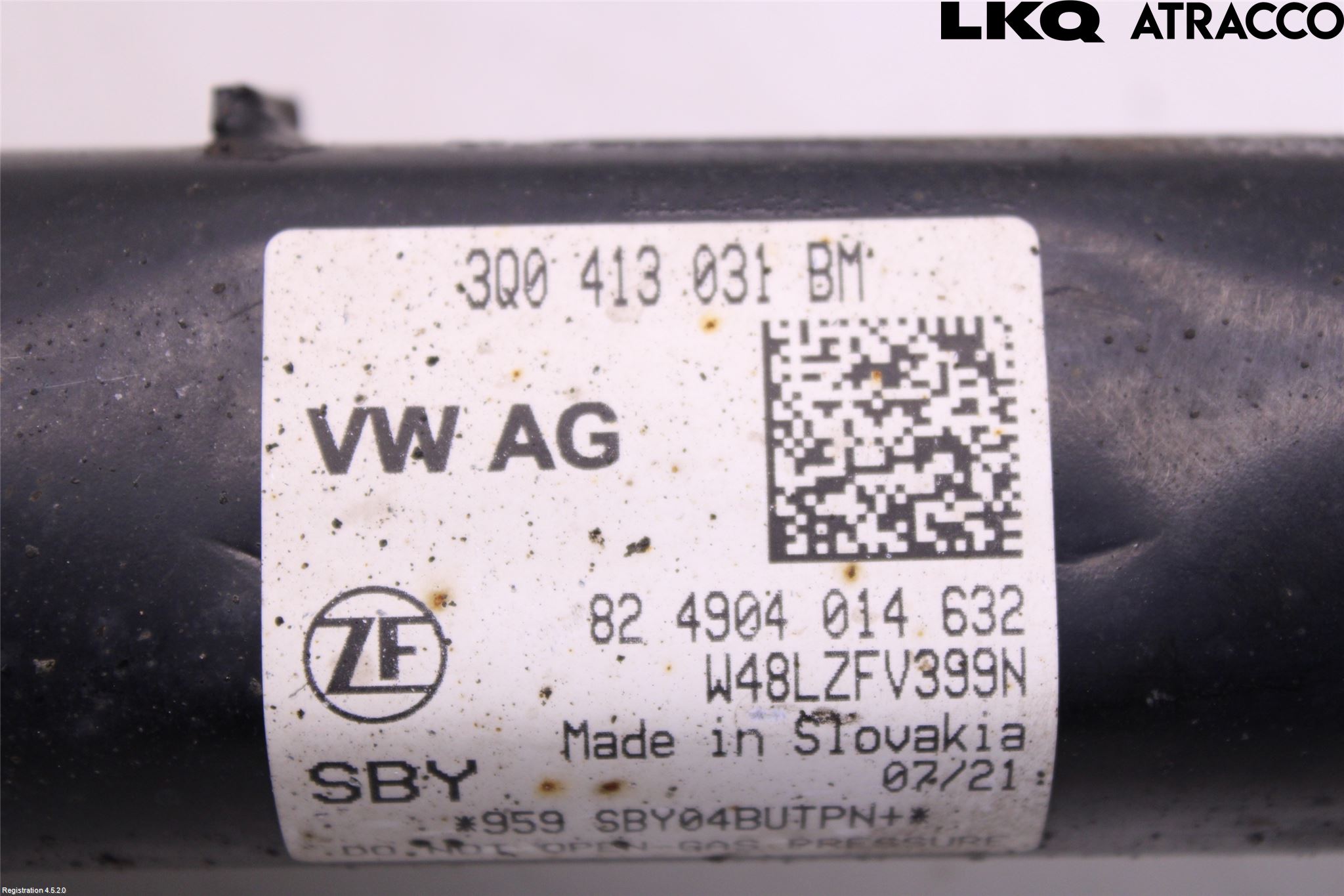 Volkswagen VW PASSAT 15-19 Fjäderben Fram Höger