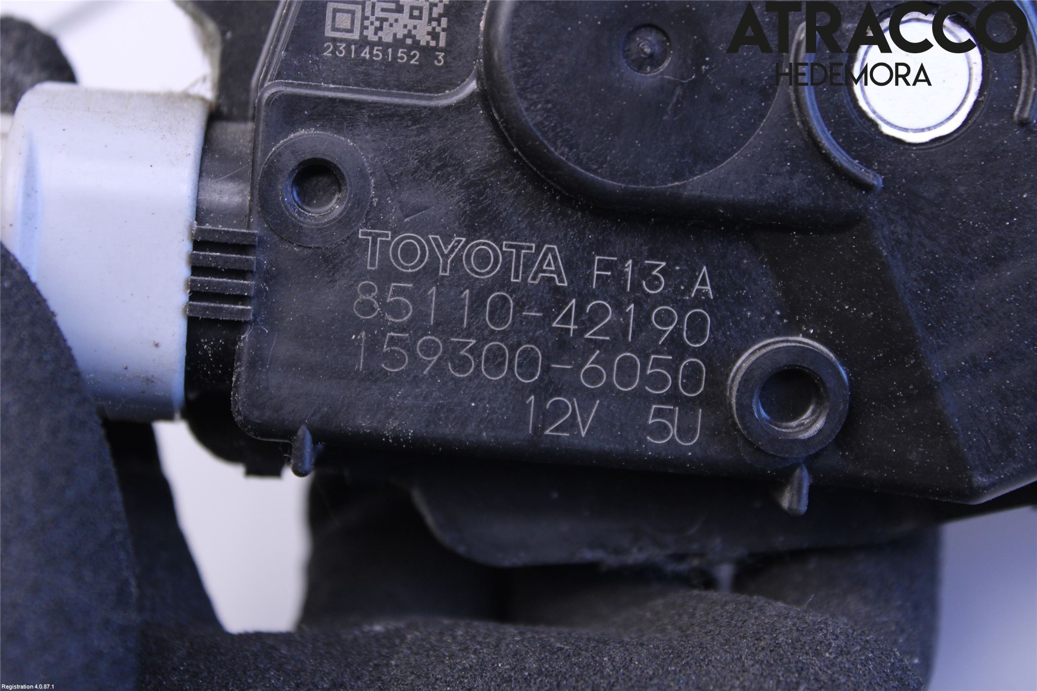 Toyota RAV4 13-18 Torkarmotor Vindruta