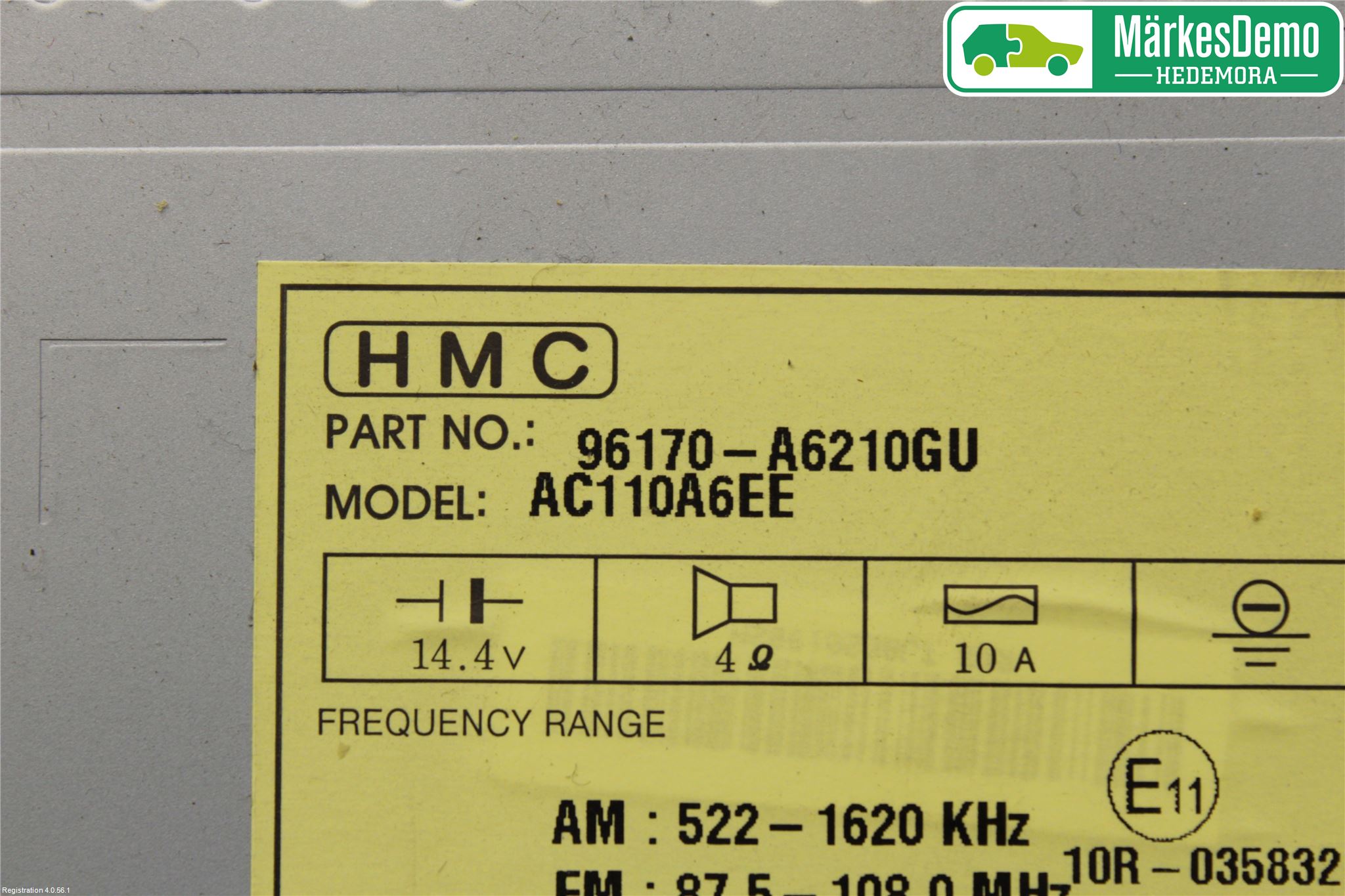 Hyundai i30 GD 13-17 Cd Radio - Multimediapanel