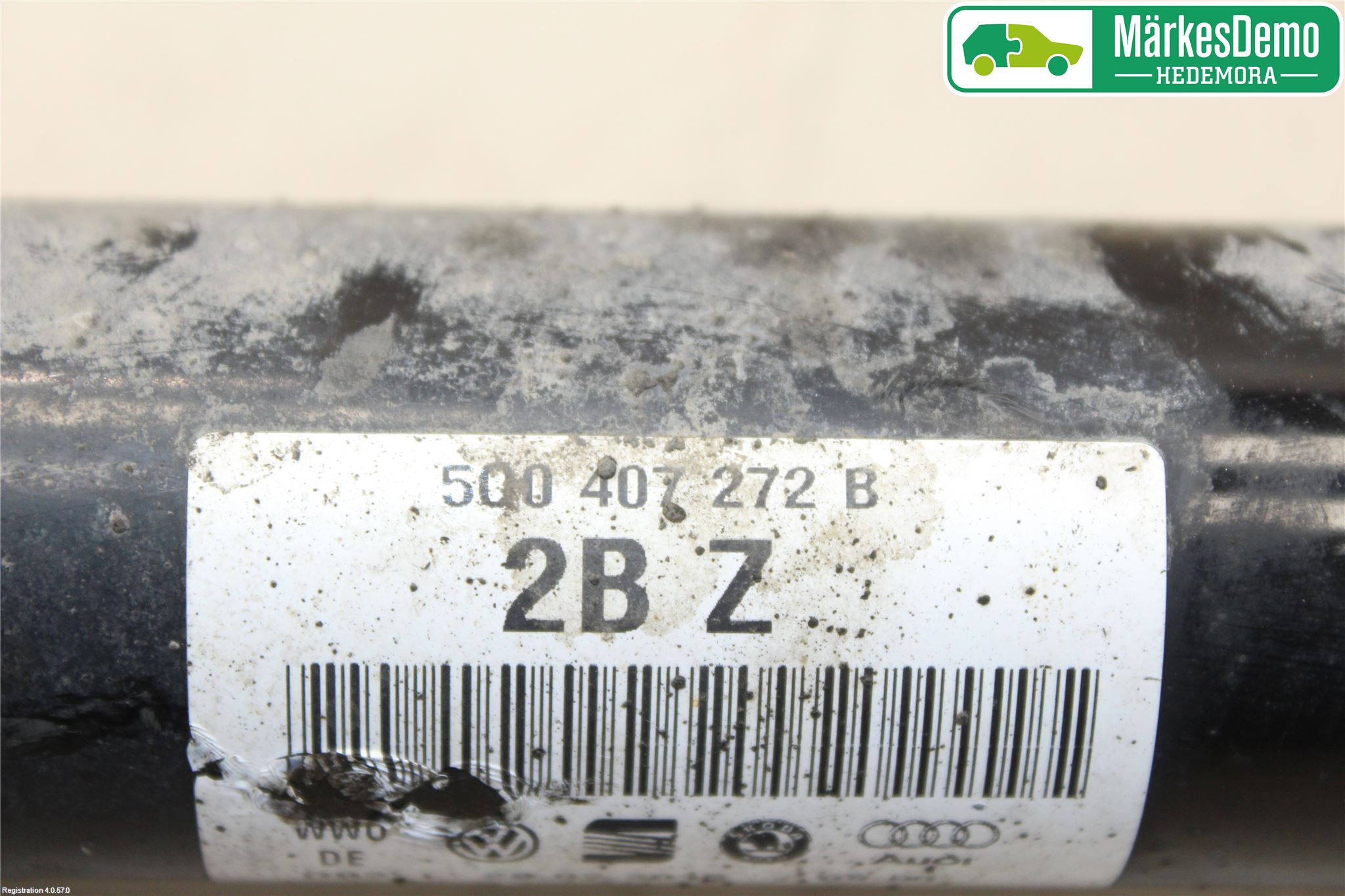 Volkswagen VW GOLF / E-GOLF VII 13-20 Drivaxel Fram Höger