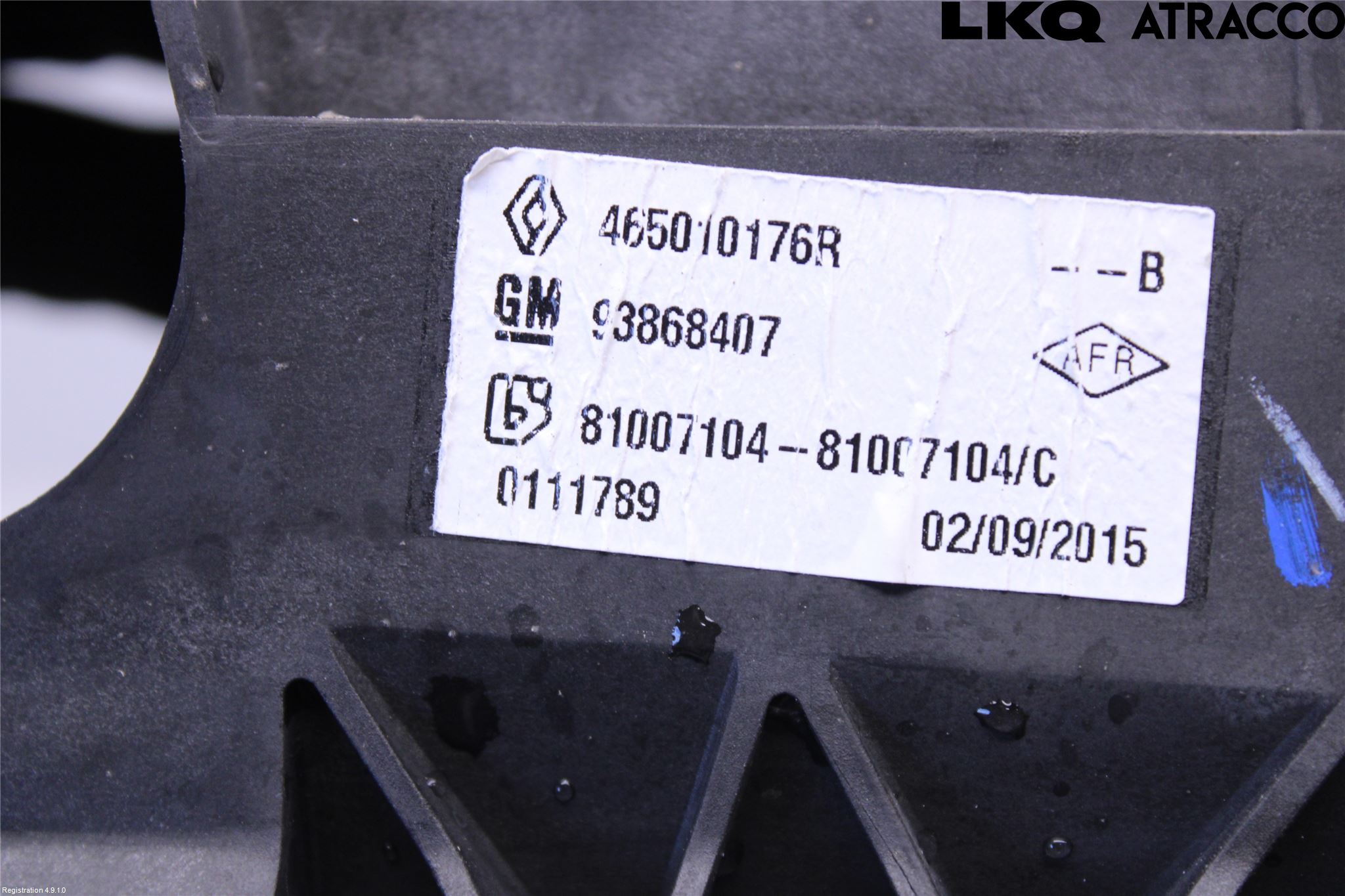 Opel VIVARO 15-19 Bromspedal