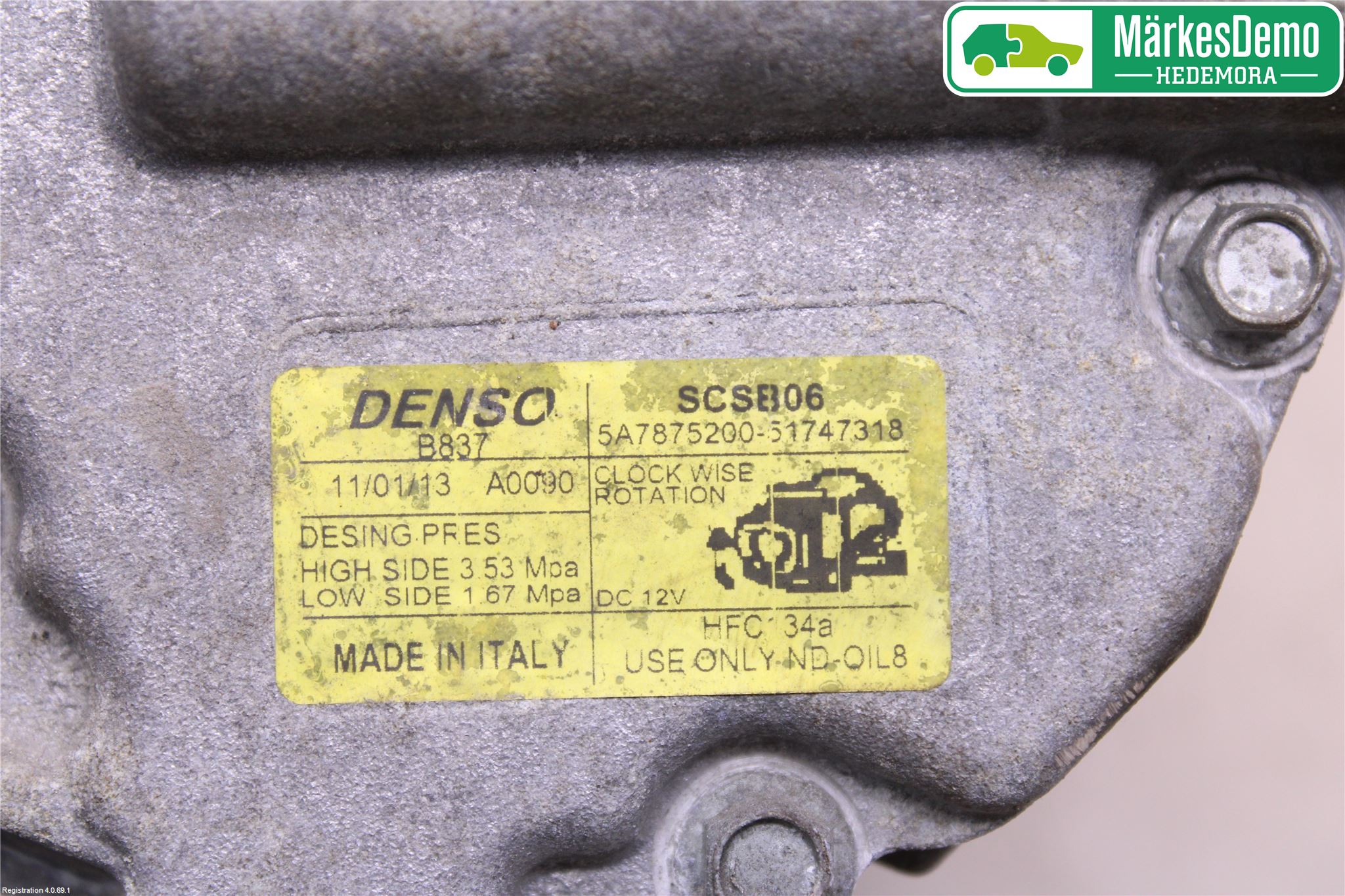 Fiat 500 07- Ac Kompressor