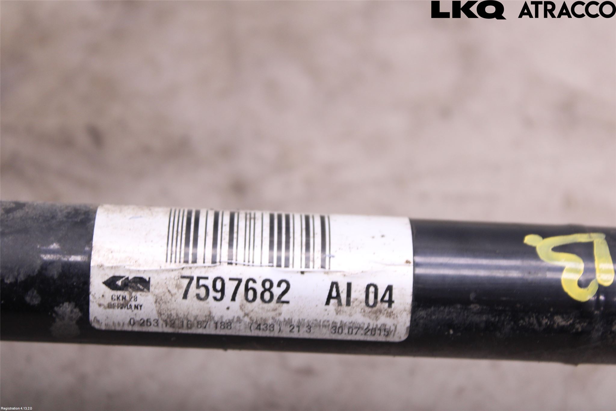BMW 2 F22/F23/F87 Coupé/Cab 13-21 Drivaxel Bak Höger