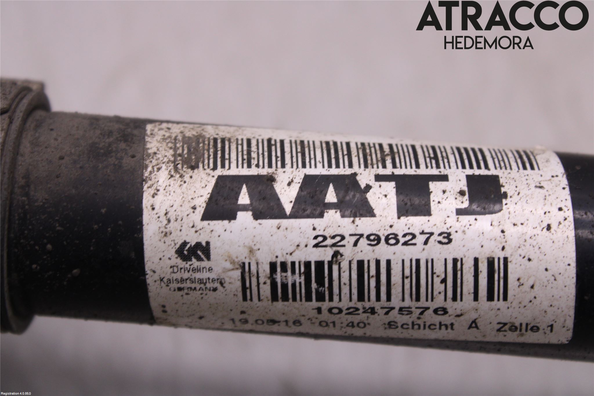 Opel INSIGNIA 09-16 Drivaxel Fram Vänster