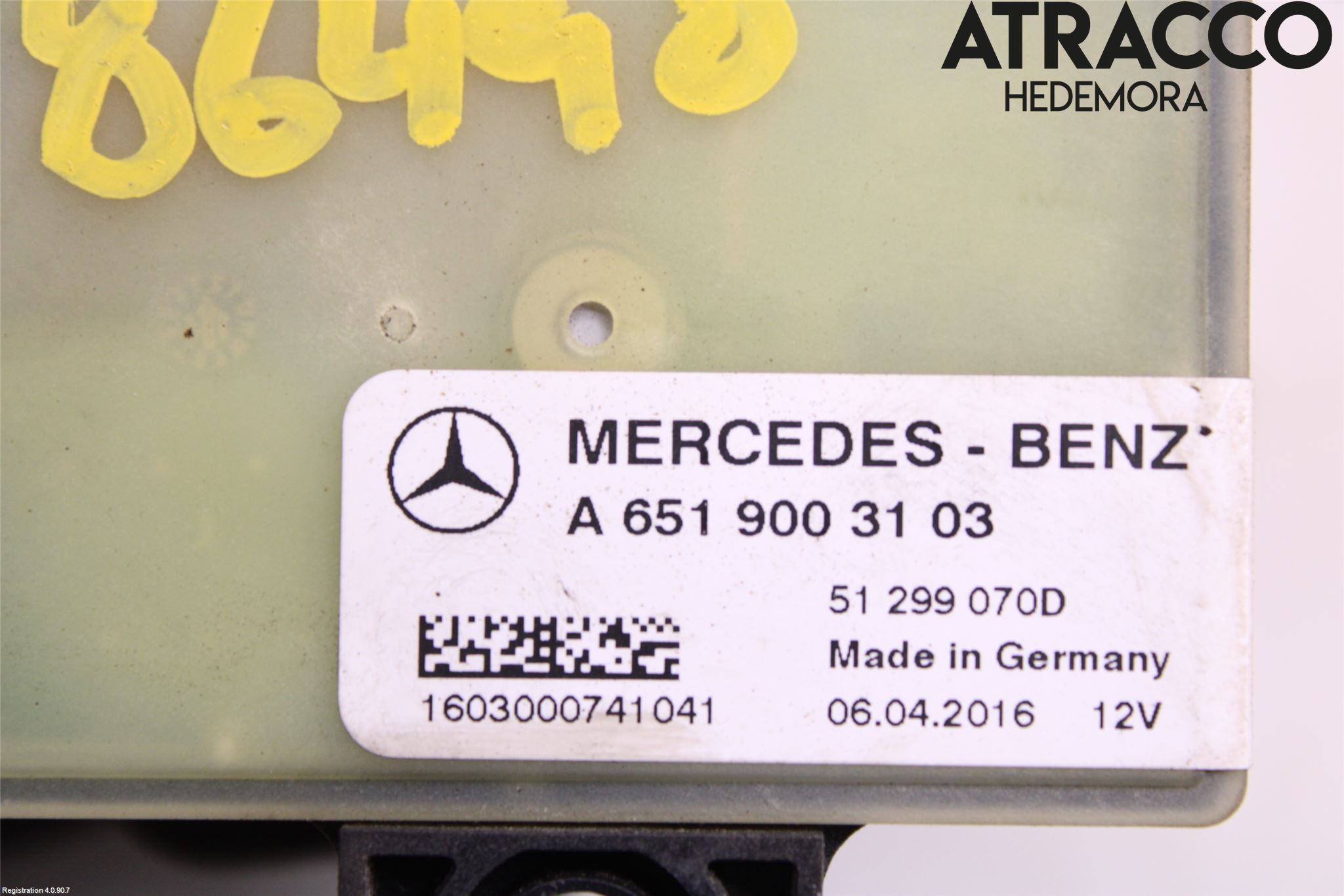 Mercedes-Benz MB CLA-KLASS (C117/X117) 13-19 Relä Glödning Diesel