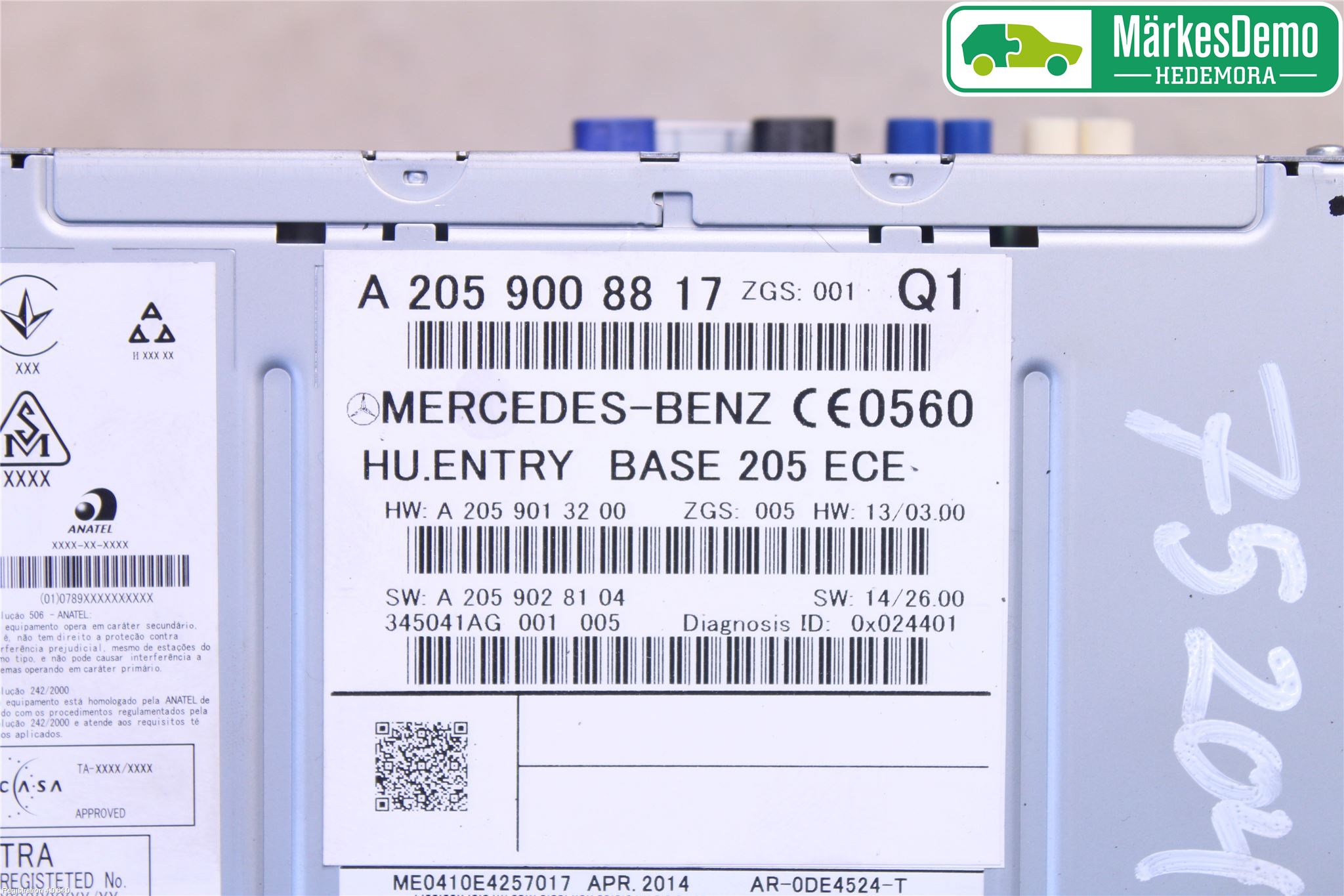 Mercedes-Benz MB VITO/V-KLASS (W640,W447,W448) 14- Cd Radio - Multimediapanel