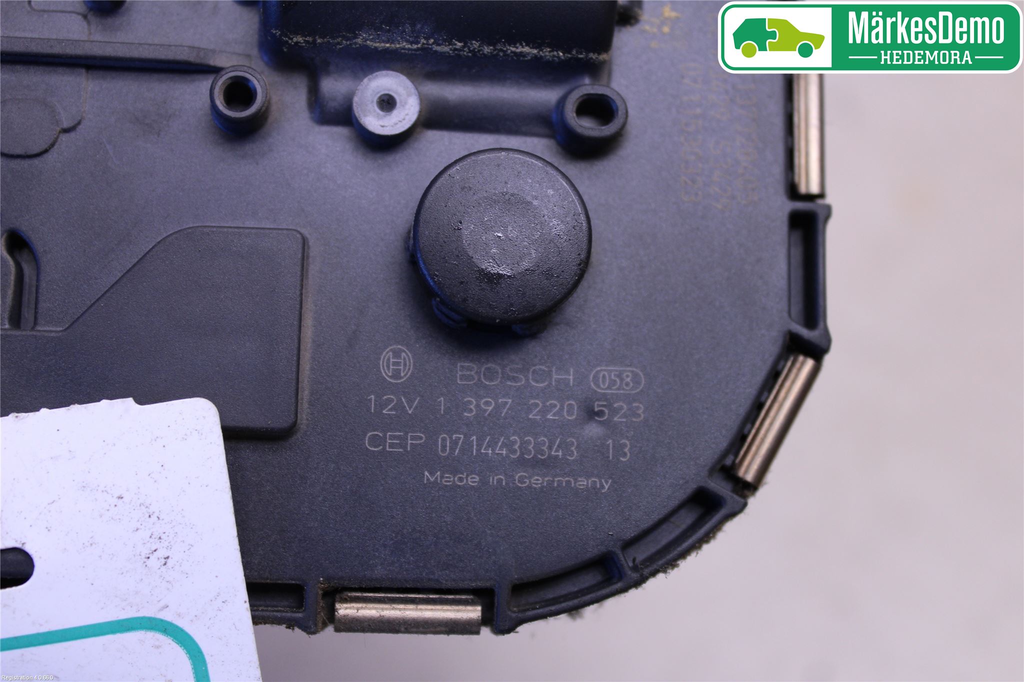 Volvo V50 08-12 Torkarmotor Vindruta