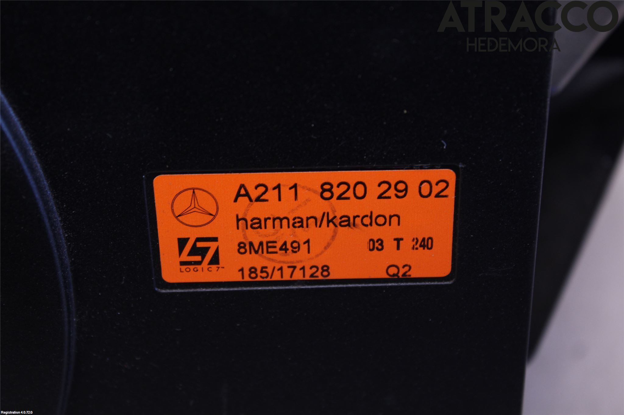 Mercedes-Benz MB E-KLASS (W211) 02-09 Högtalare