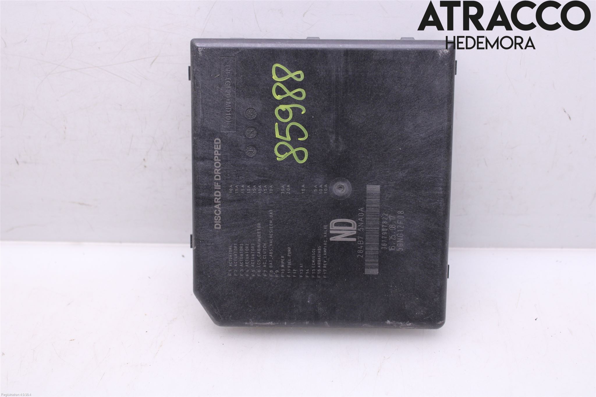 Nissan X-TRAIL 14-21 Säkringsdosa-Elcentral