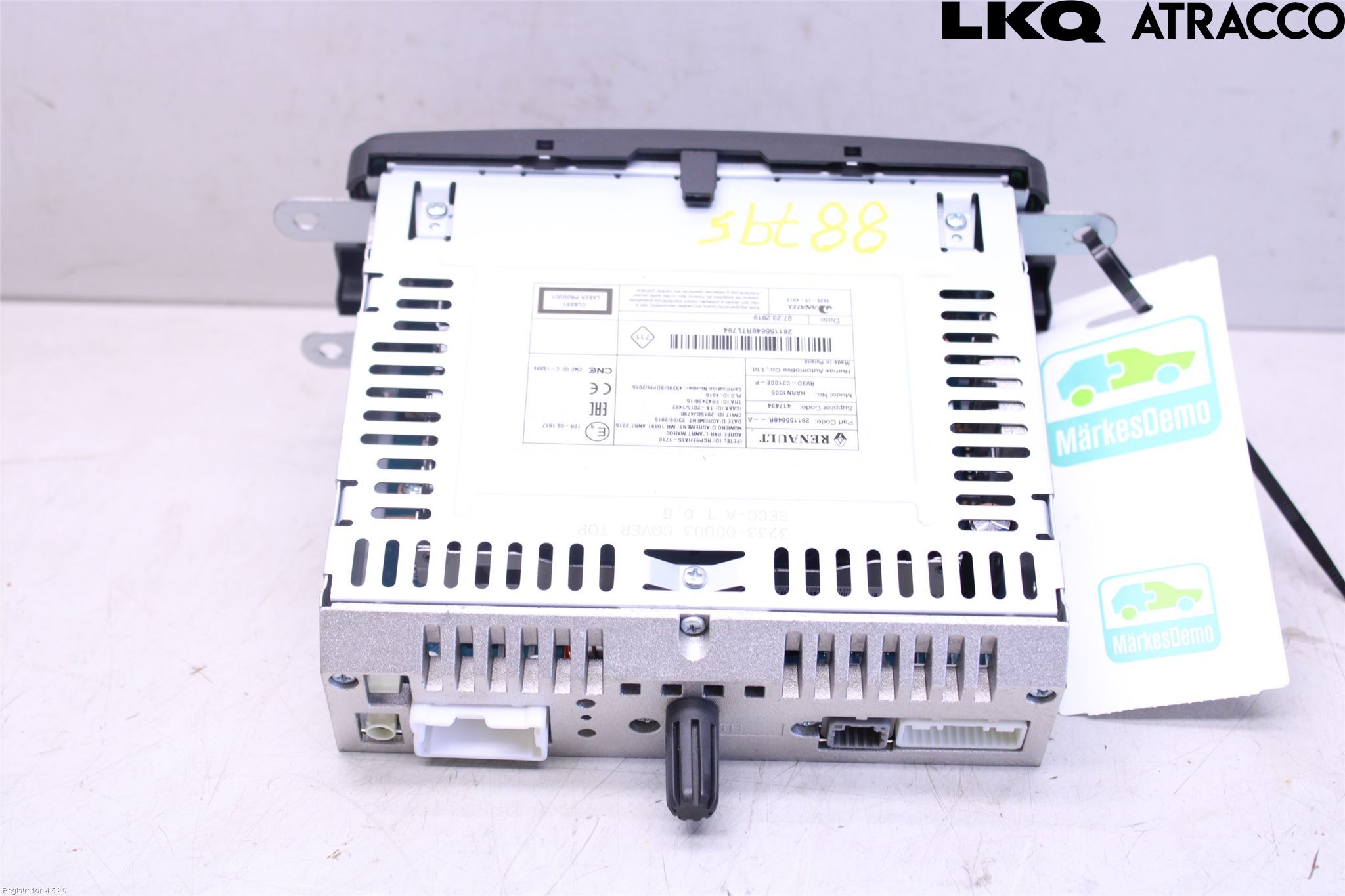 Dacia DUSTER 18-24 Cd Radio - Multimediapanel